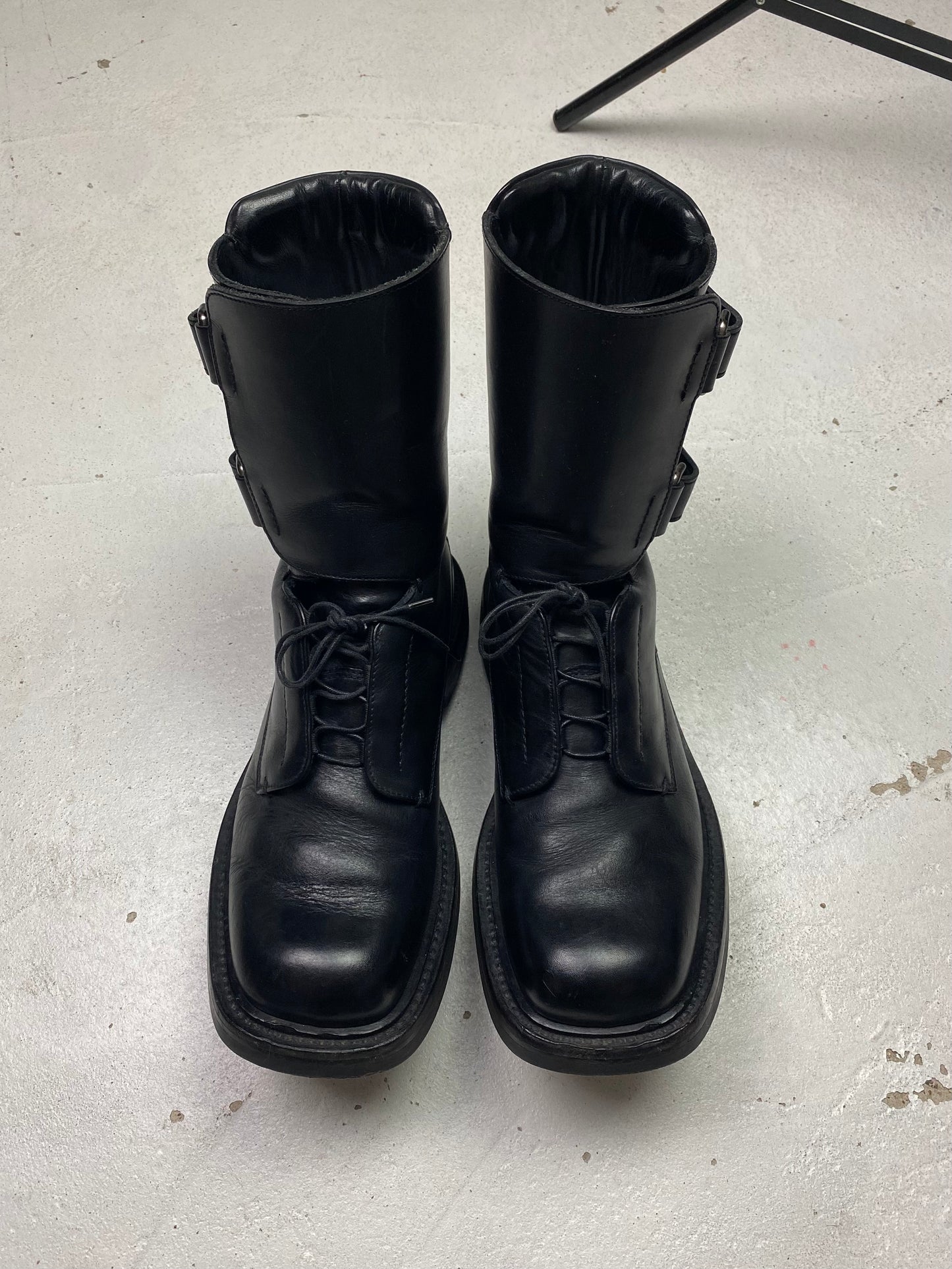 FW 99 Prada Military Boots