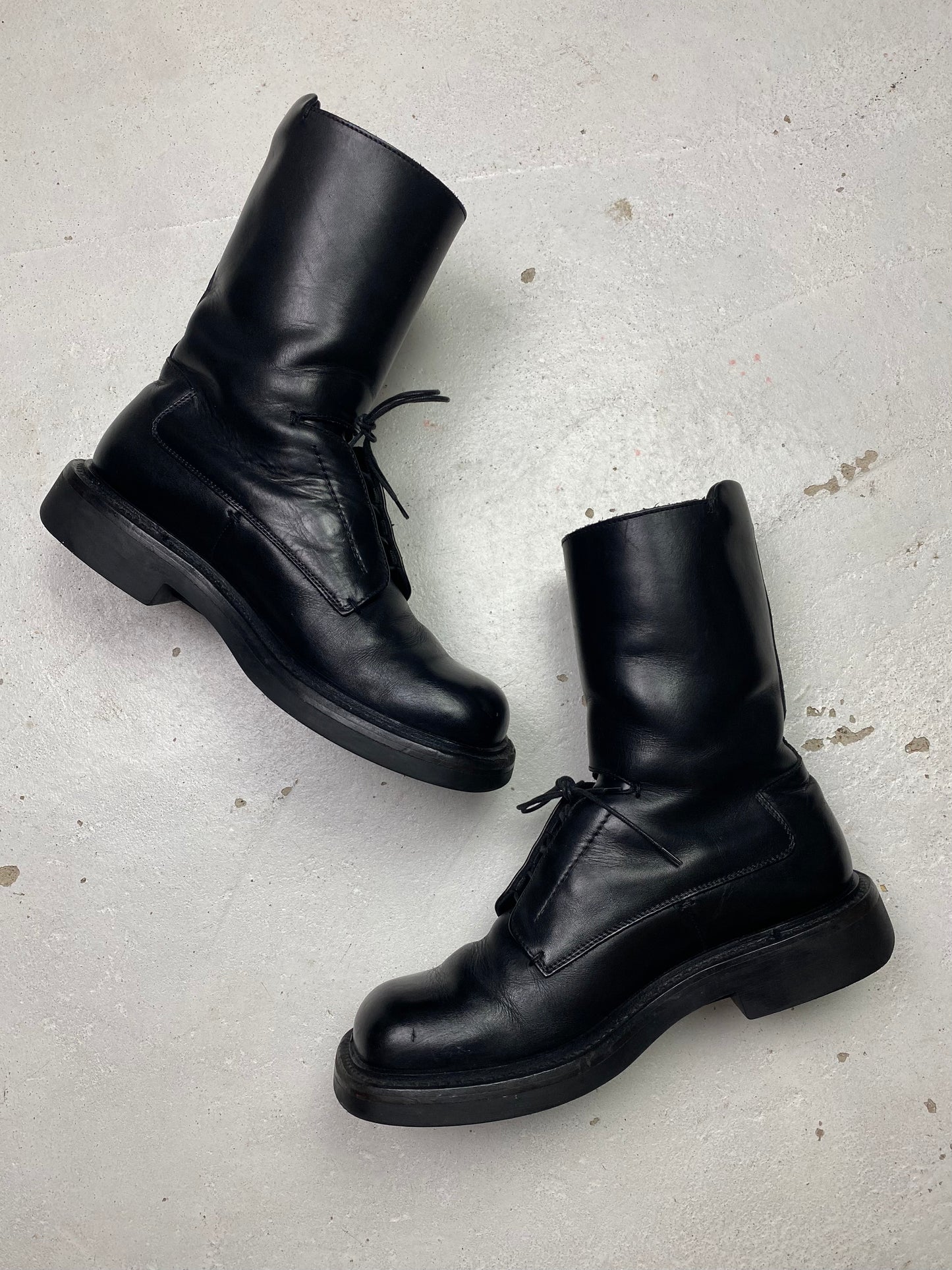 FW 99 Prada Military Boots