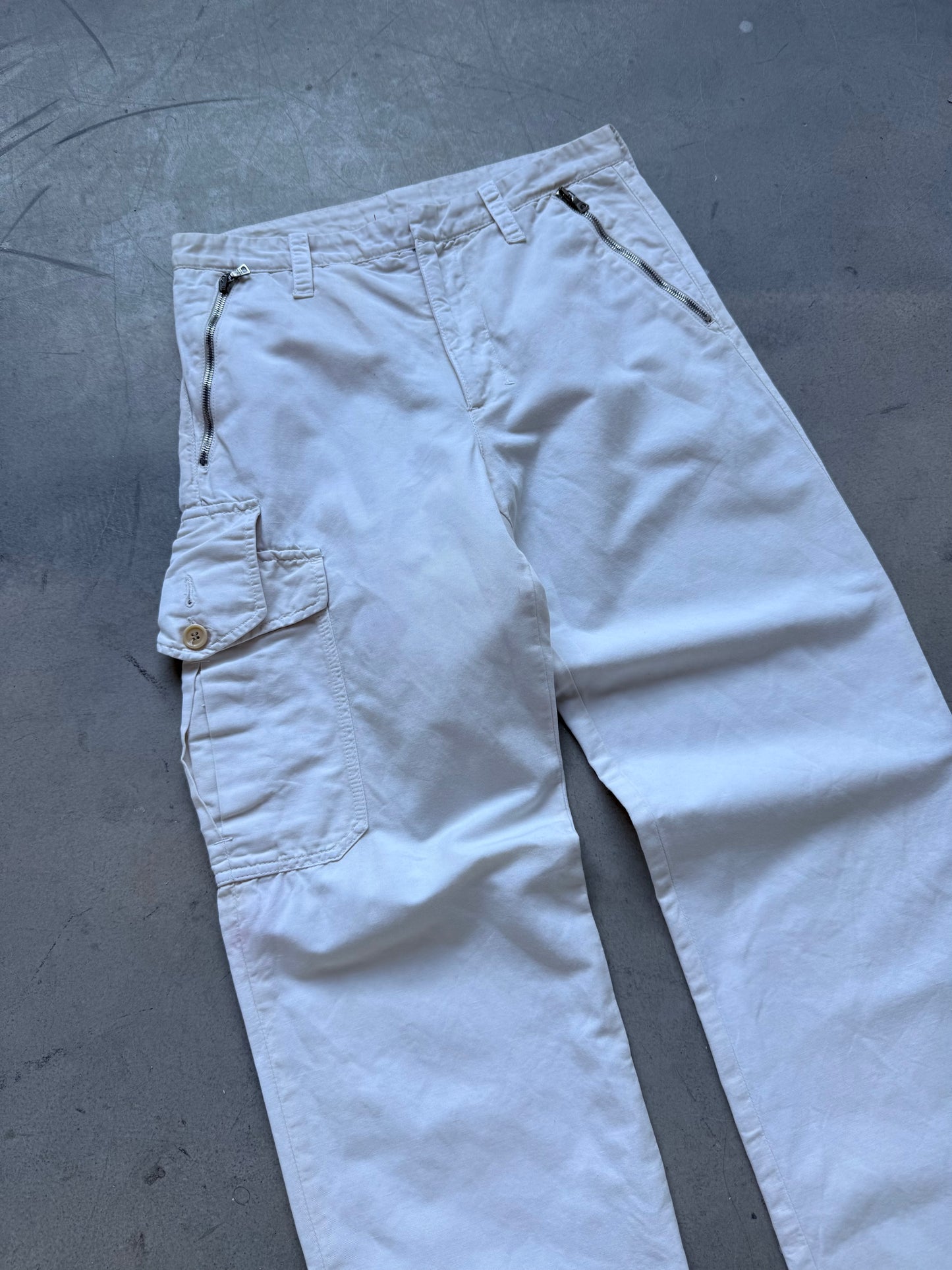 Prada Sport Asymmetrical Cargo Trousers