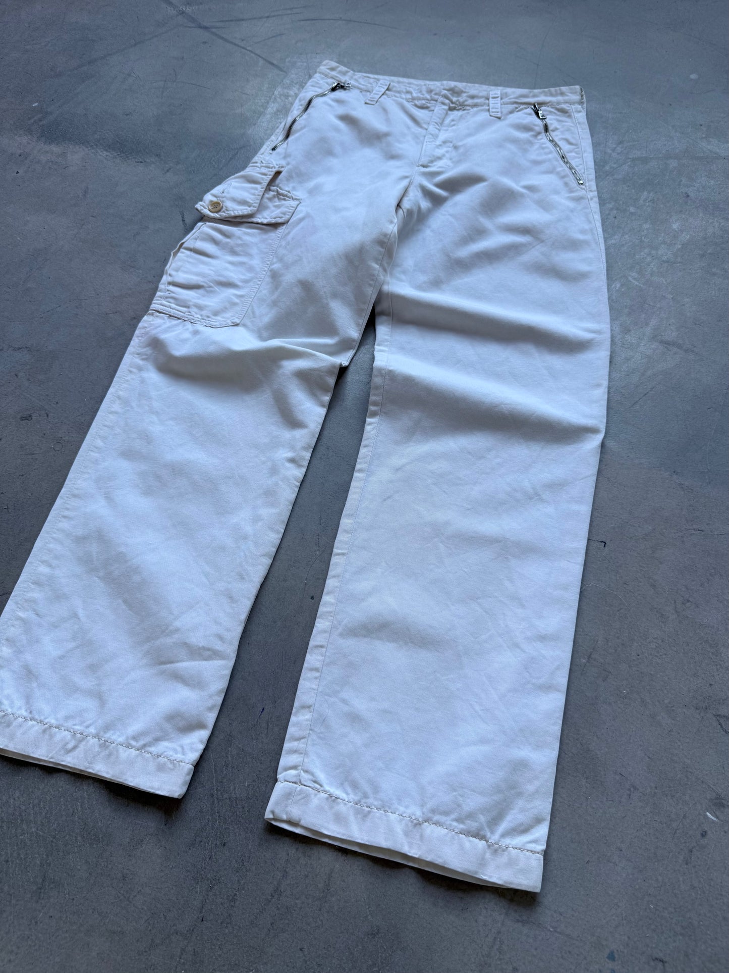Prada Sport Asymmetrical Cargo Trousers