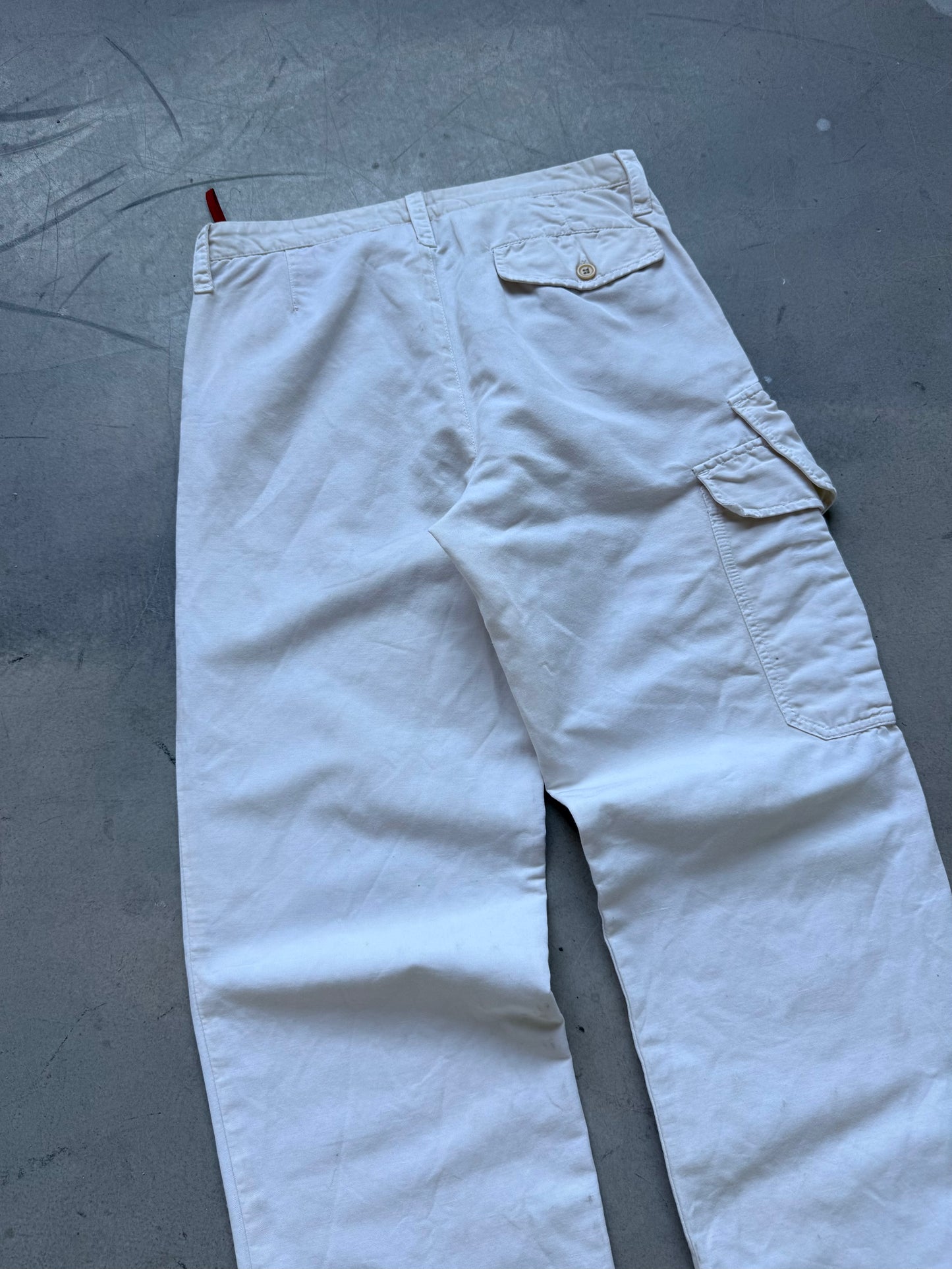 Prada Sport Asymmetrical Cargo Trousers