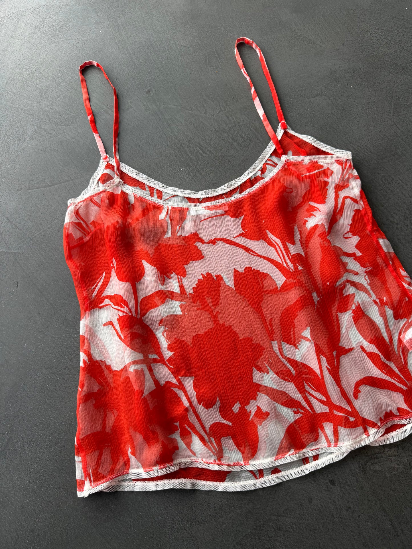 SS 01 Prada Silk Sheer Top