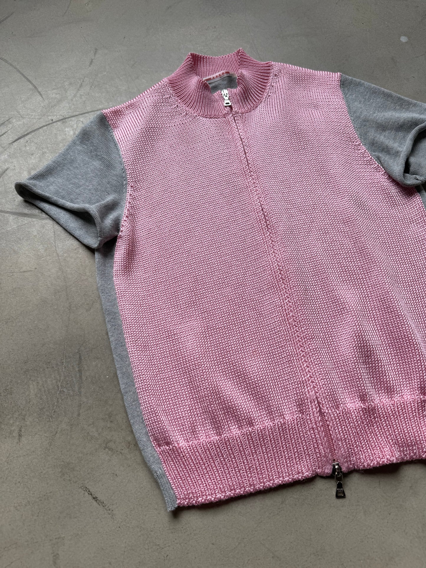 SS 01 Prada Sport Knit Top