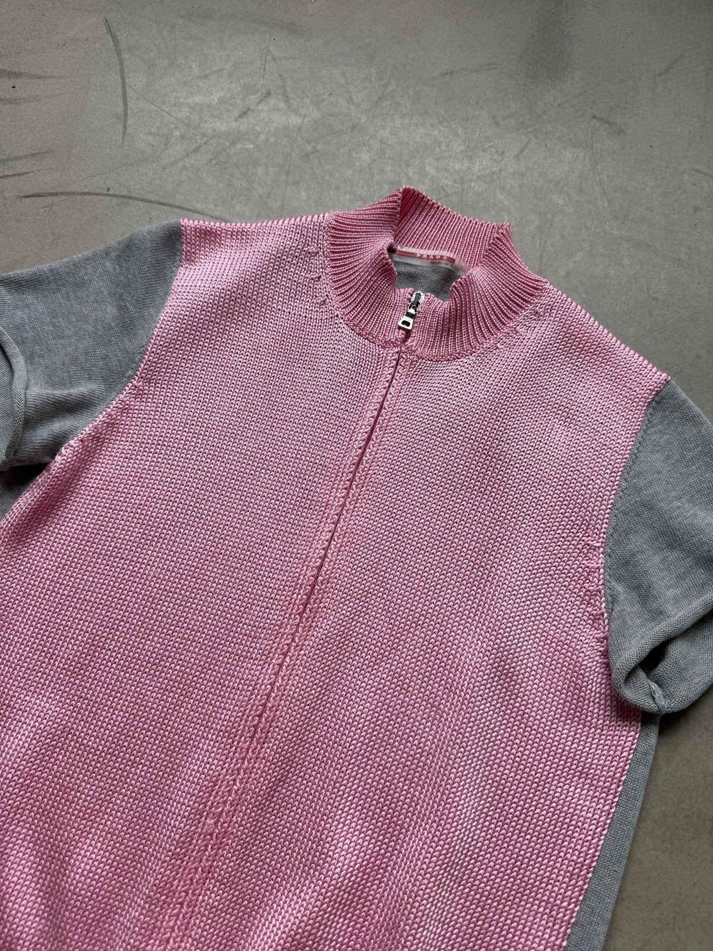 SS 01 Prada Sport Knit Top
