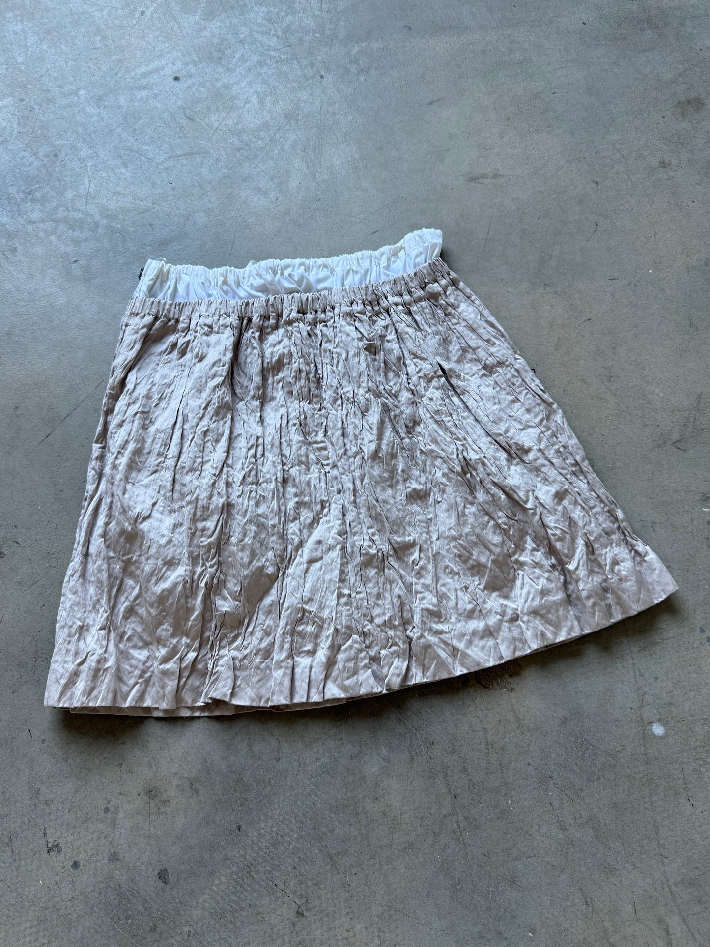 SS 09 Prada Metal Blend Skirt