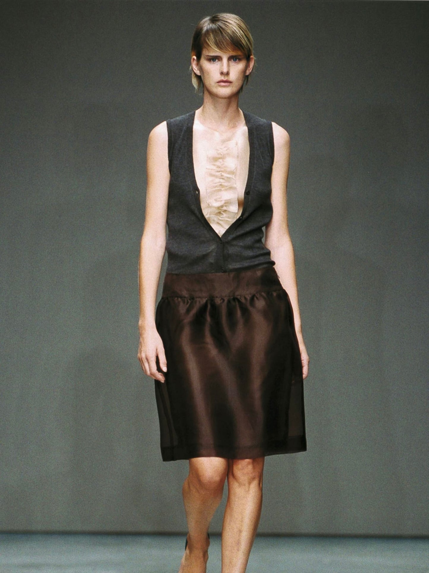 SS 02 Prada Silk Vest