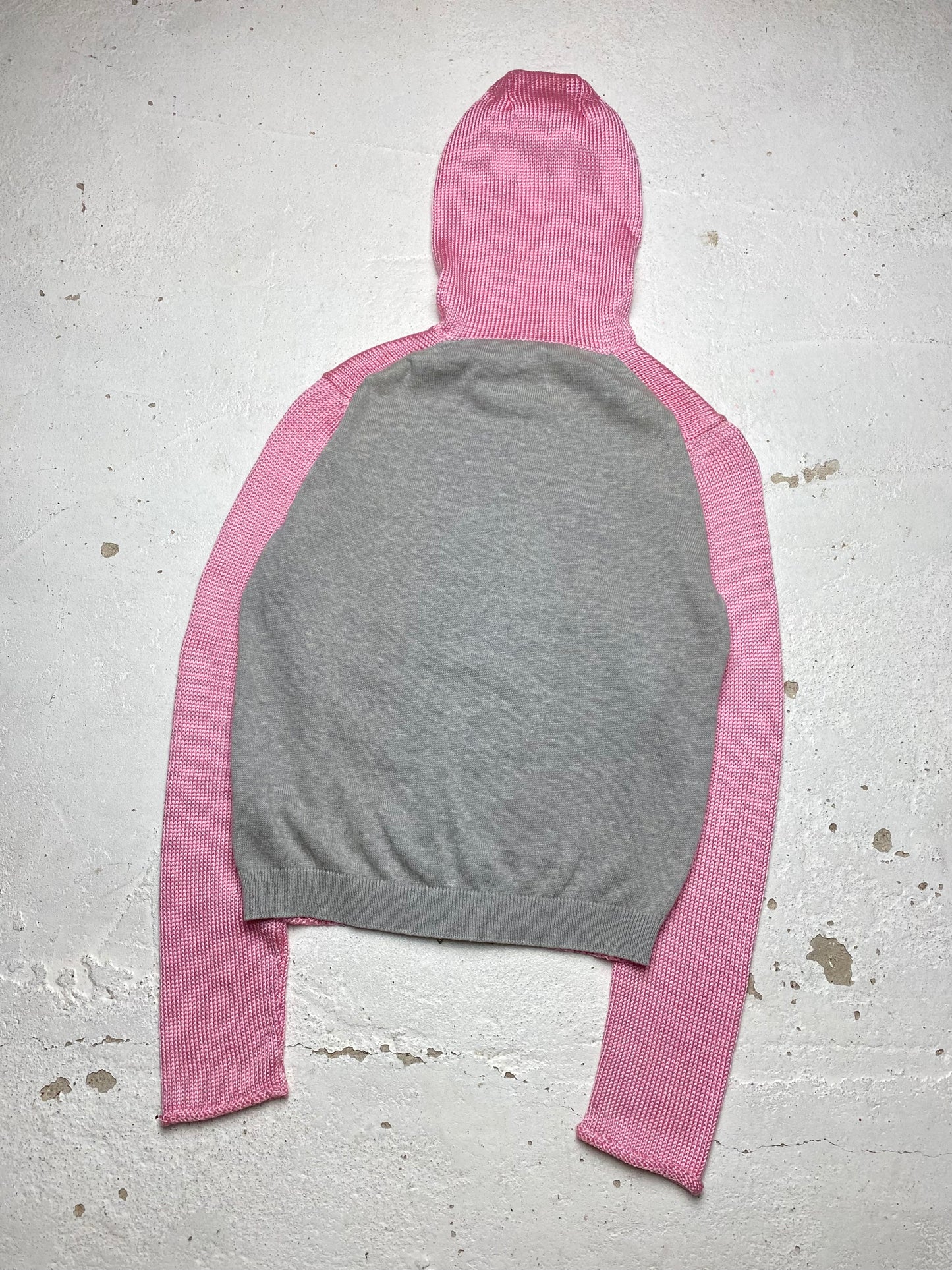 SS 01 Prada Sport Knit Hoodie
