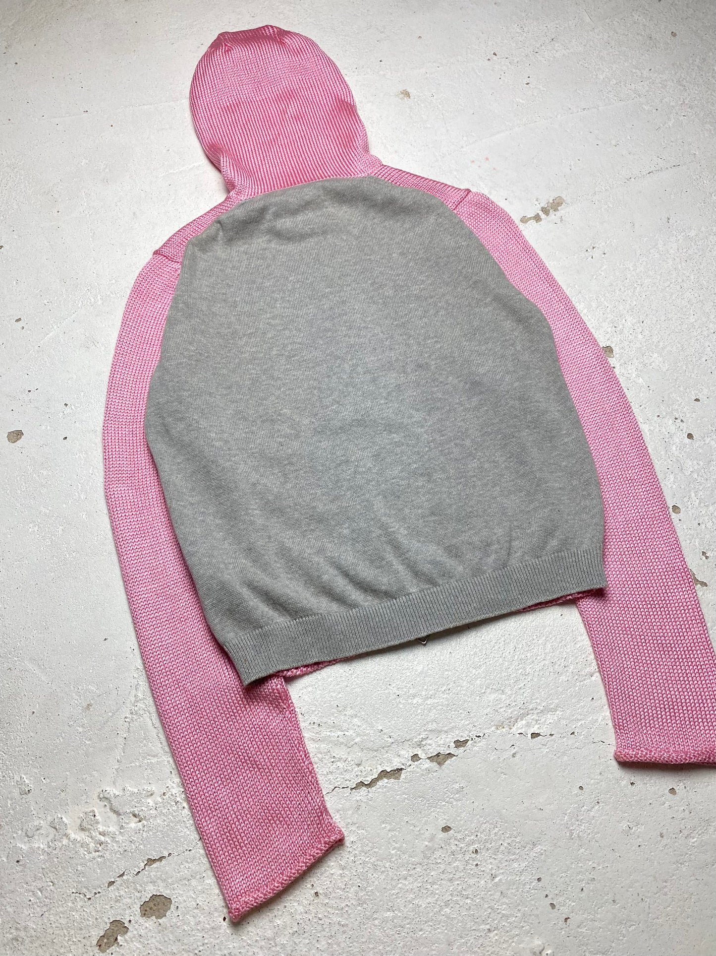 SS 01 Prada Sport Knit Hoodie
