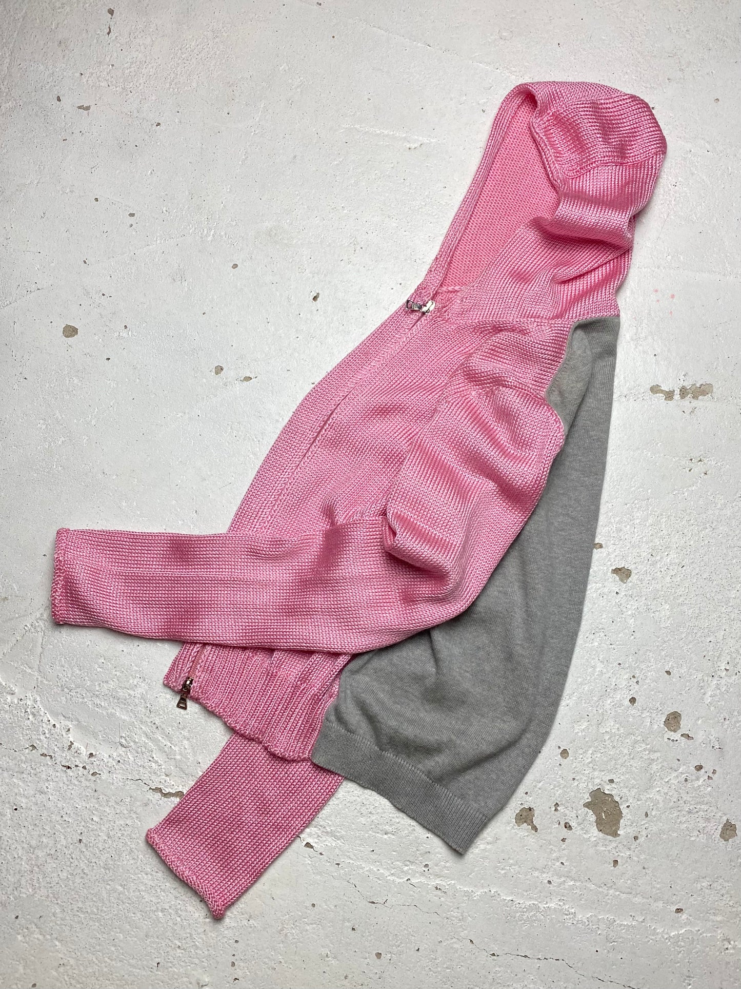 SS 01 Prada Sport Knit Hoodie