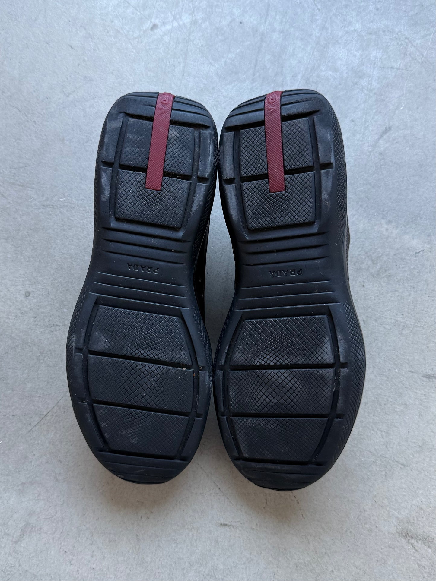 Prada Americas Cup Leather Trainers
