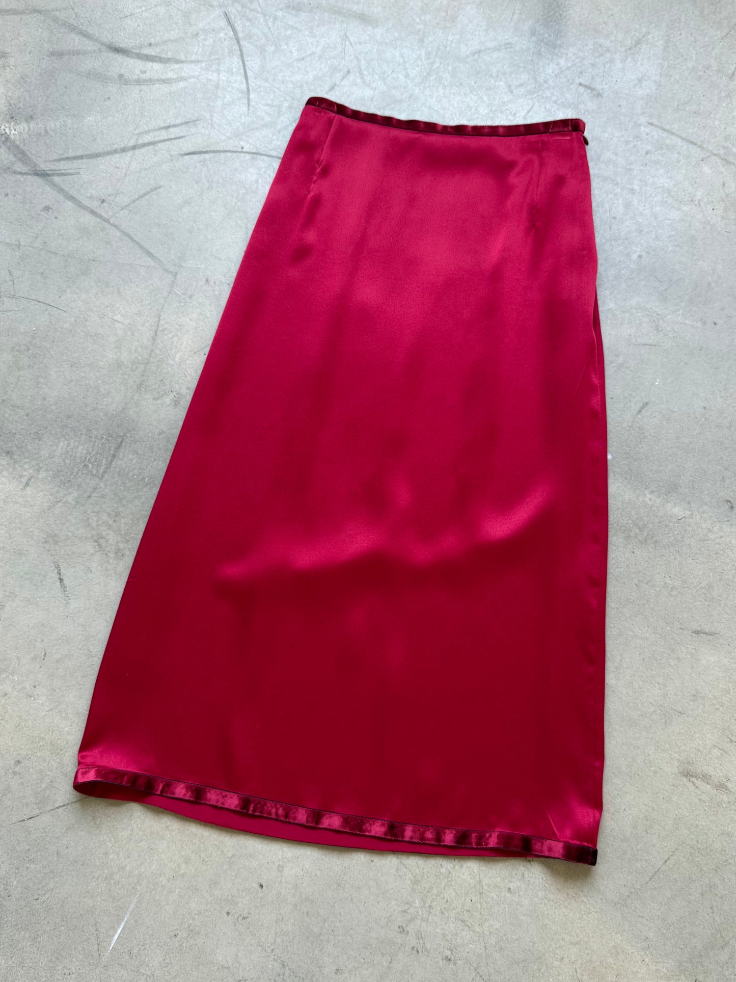 SS 97 Prada Silk Skirt