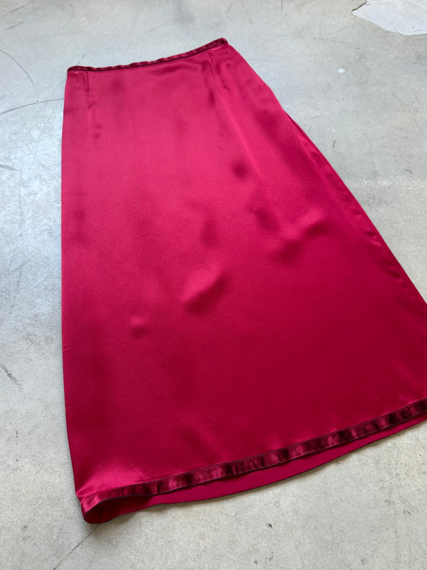 SS 97 Prada Silk Skirt