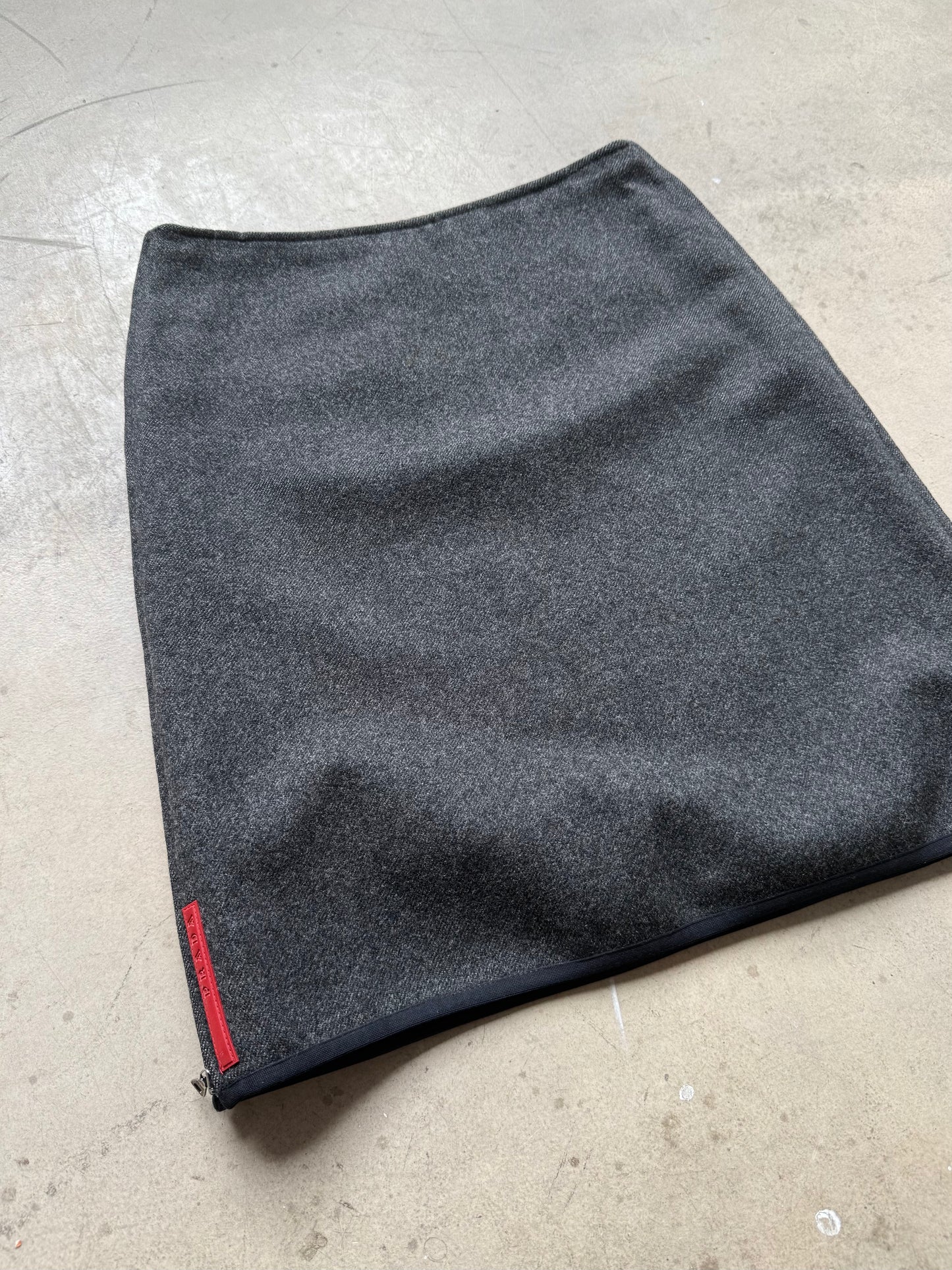 Prada Sport Wool Tech Skirt