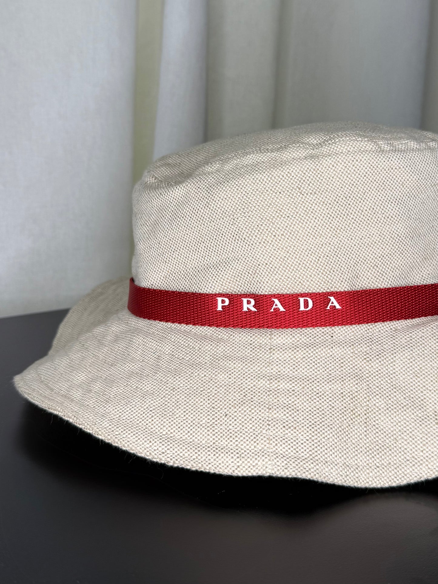 Prada Linen Sun Hat
