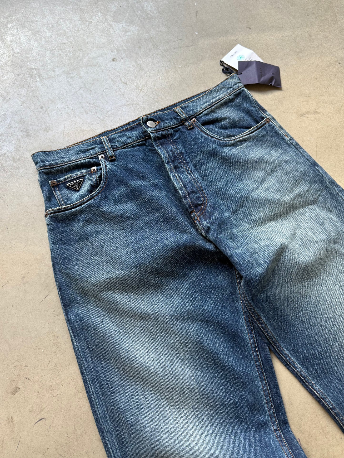 SS 24 Prada Five Pocket Denim Jeans