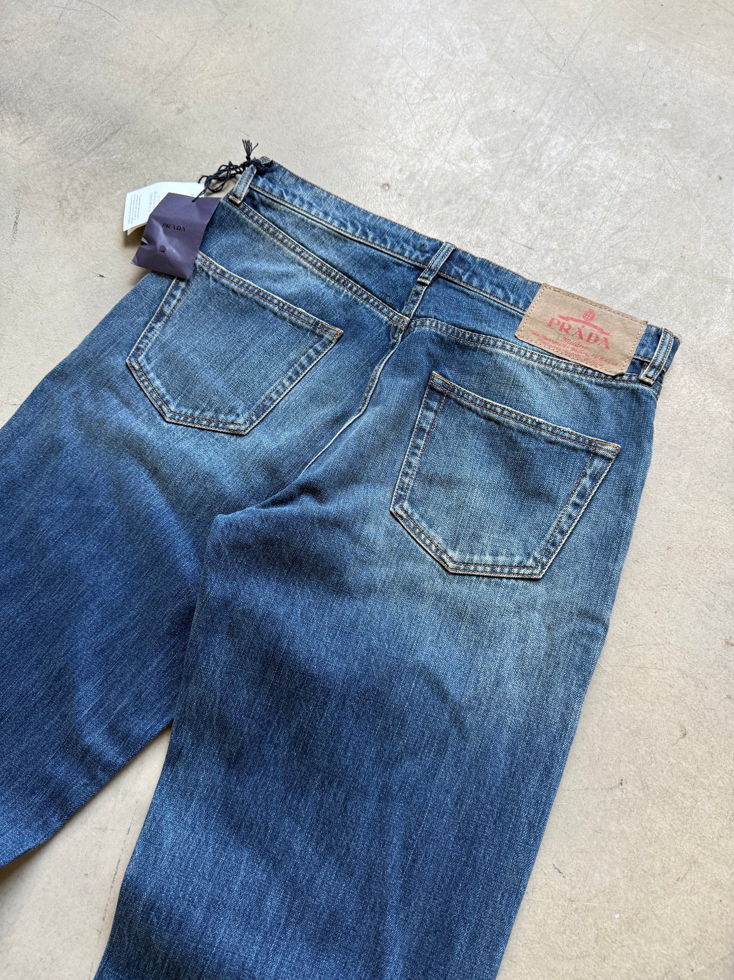 SS 24 Prada Five Pocket Denim Jeans