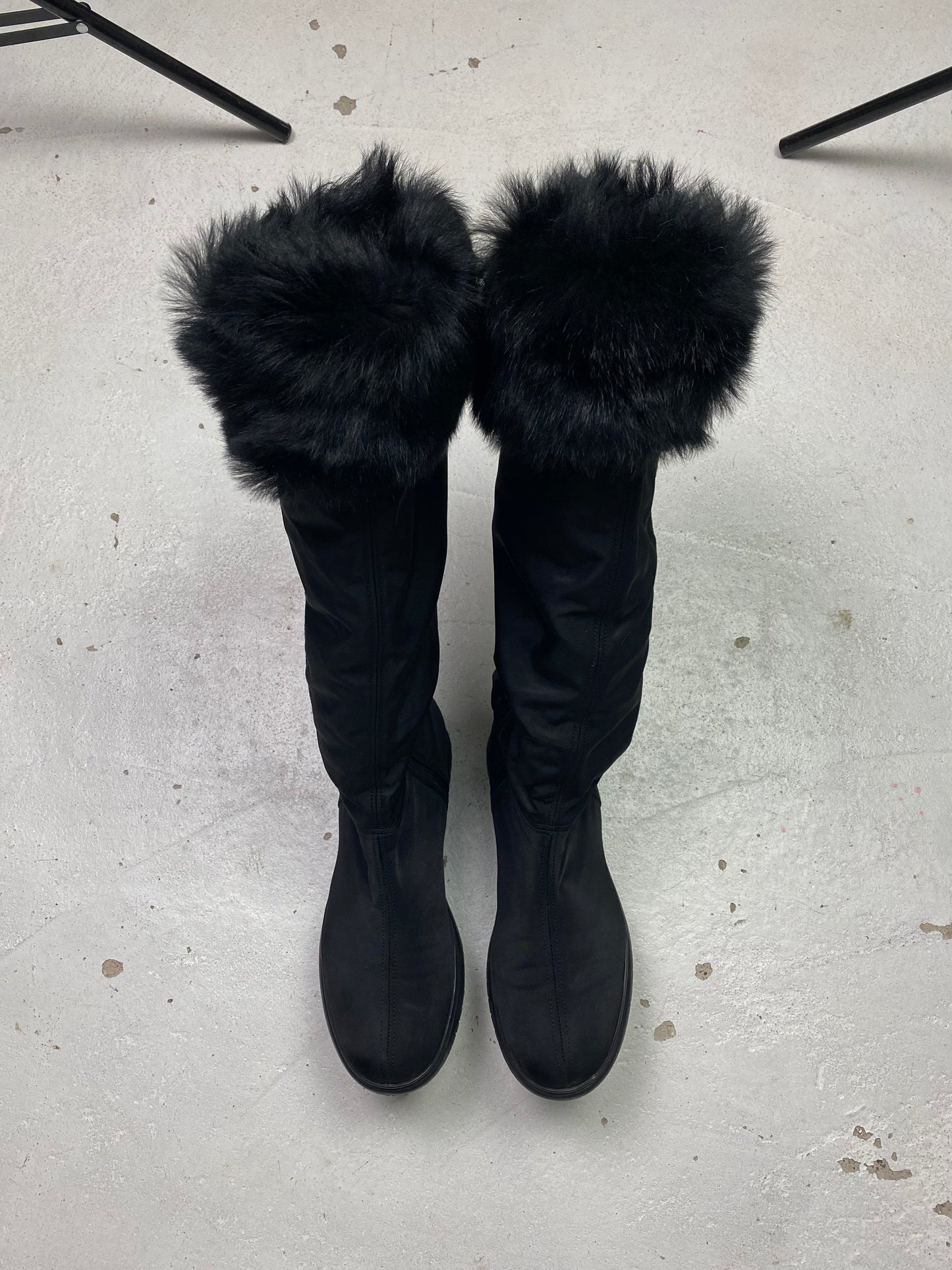 Prada Linea Rossa Fleece Lined Boots