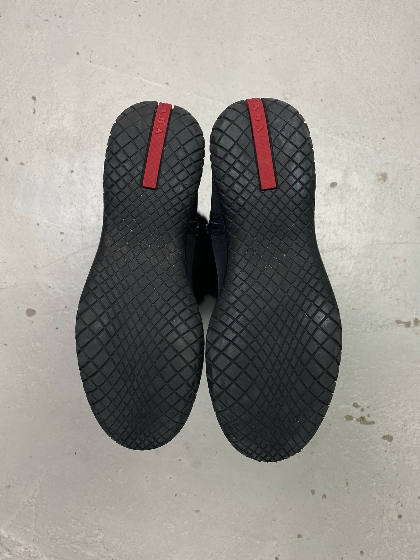 Prada Linea Rossa Fleece Lined Boots