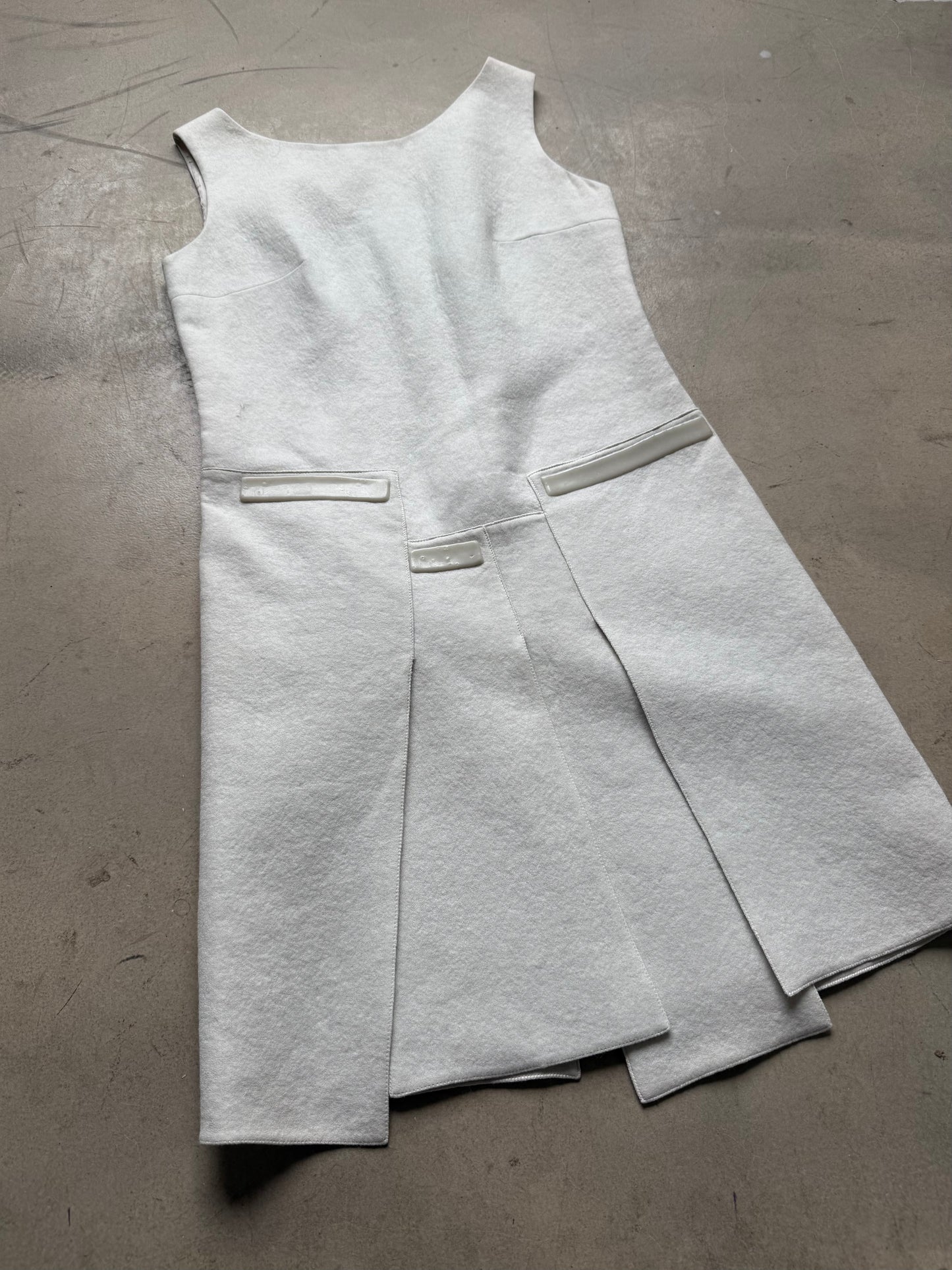 FW 98 Prada Silk & Wool Dress