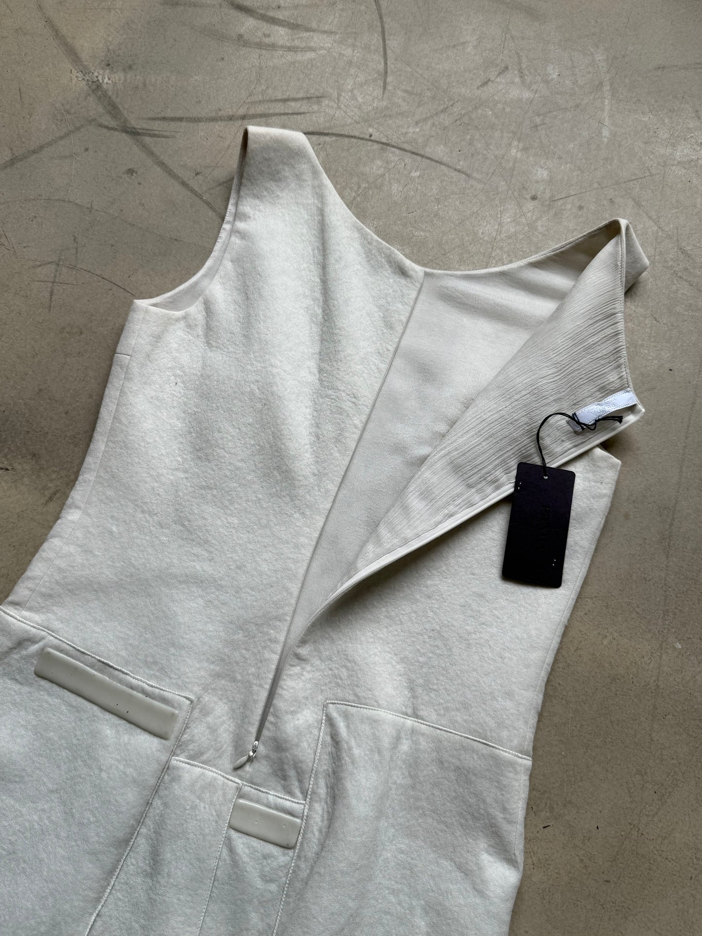 FW 98 Prada Silk & Wool Dress