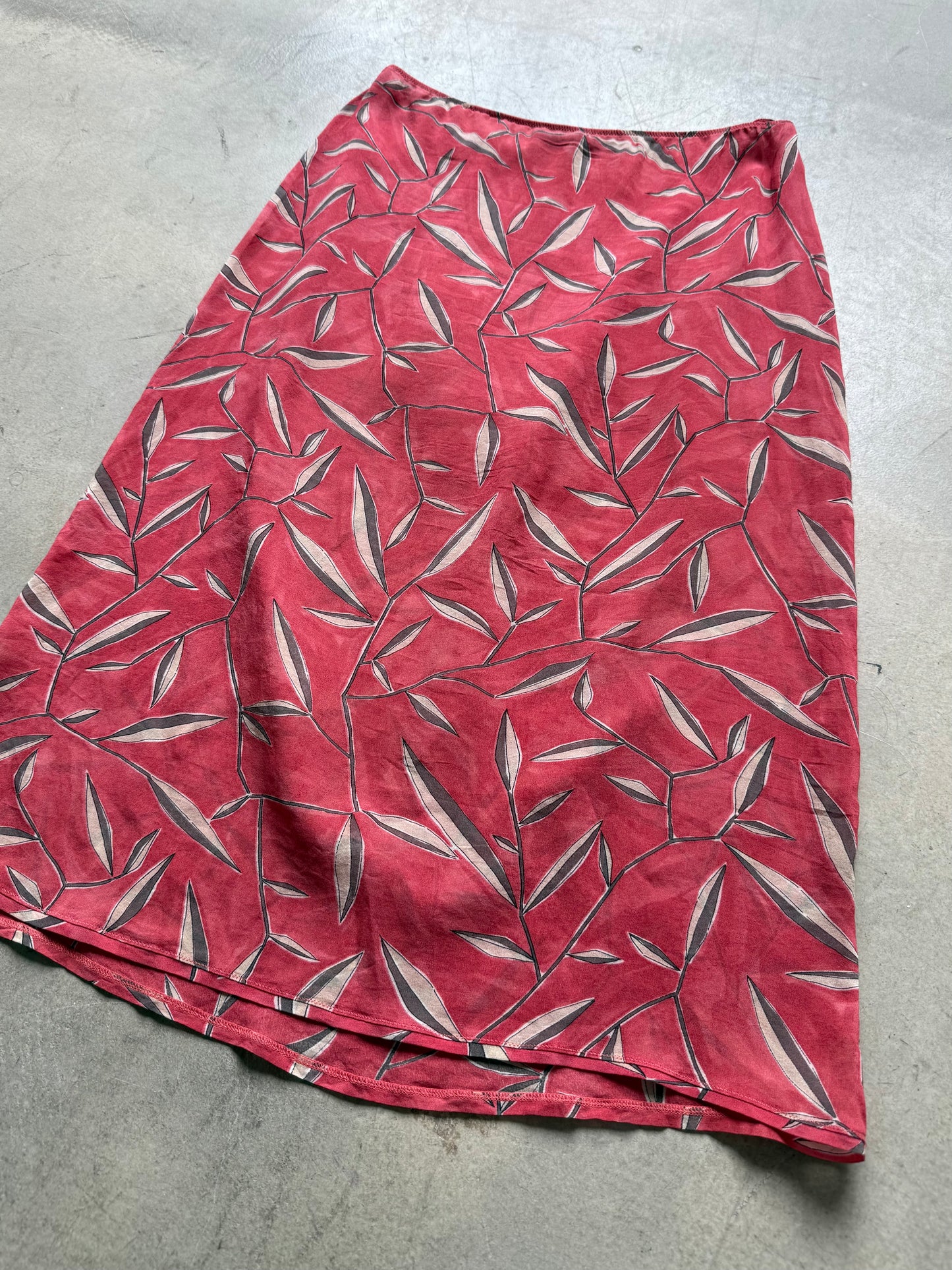 SS 97 Prada Sheer Silk Skirt