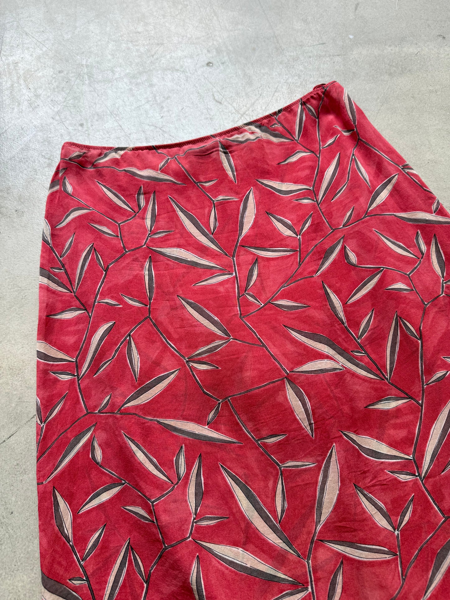 SS 97 Prada Sheer Silk Skirt