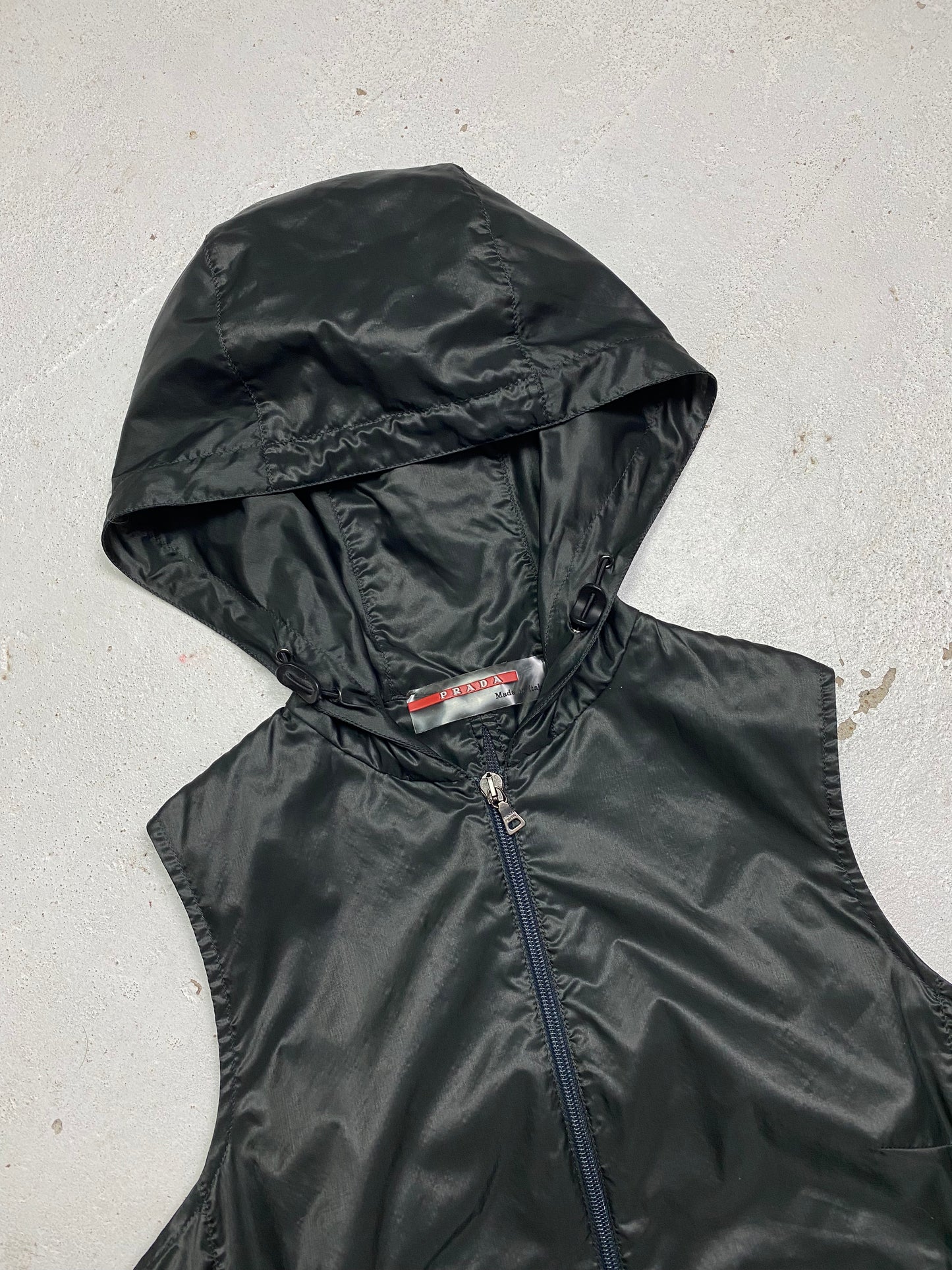 SS 99 Prada Sport Hooded Dress
