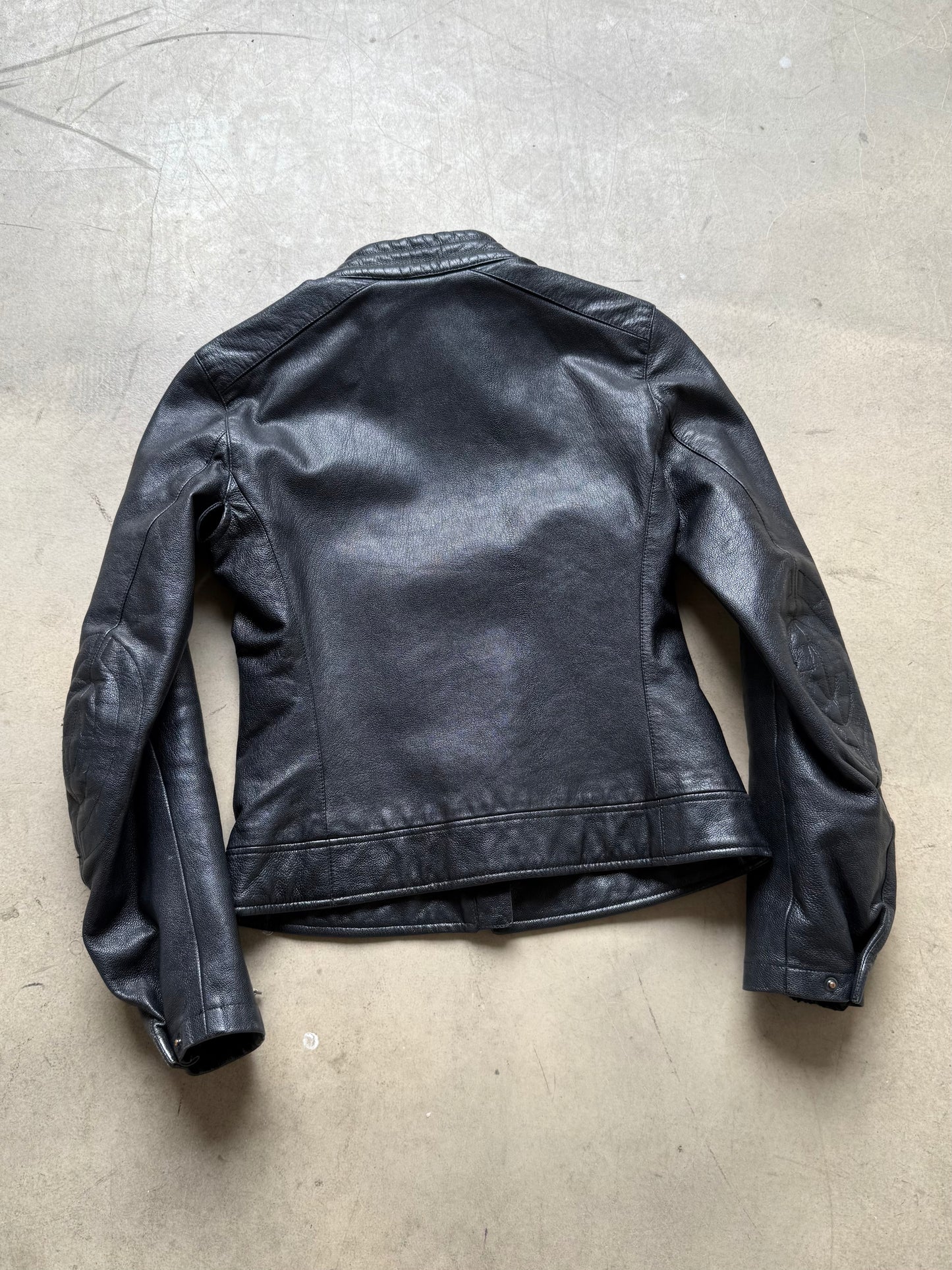 SS 01 Prada Sport Leather Moto Jacket