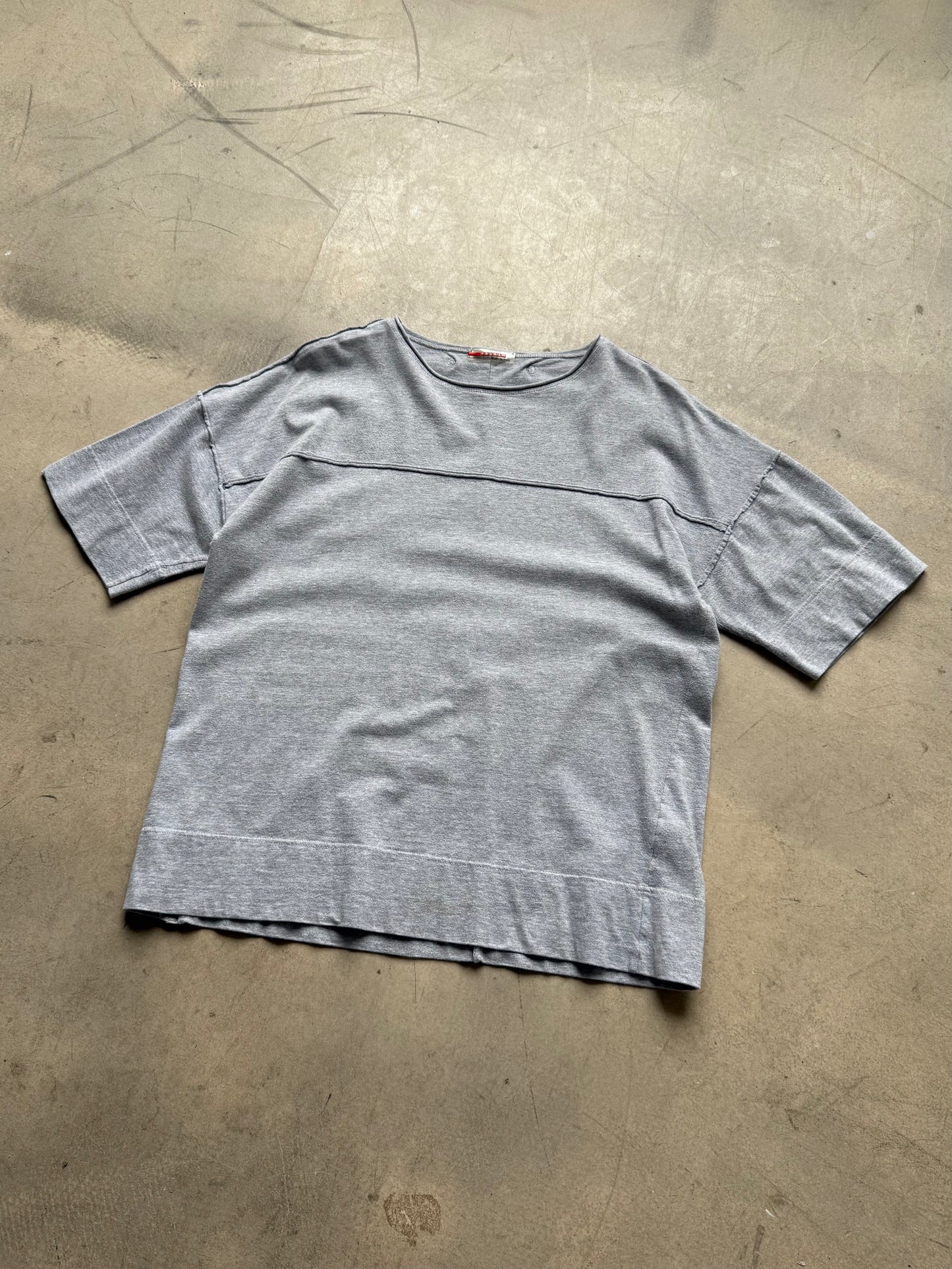 Prada Sport Panelled Jersey Tshirt