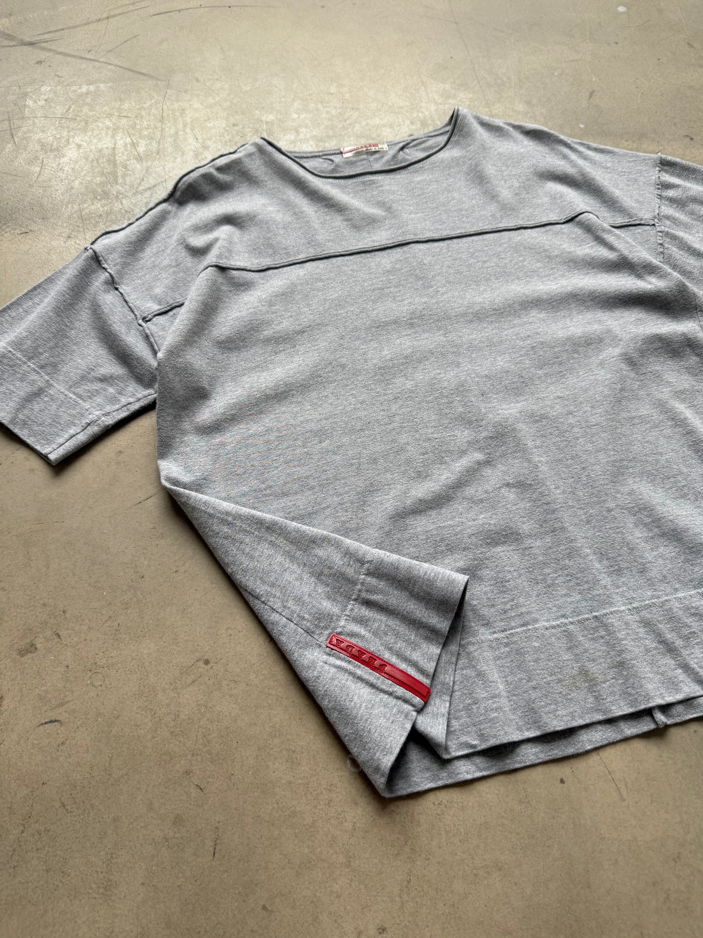 Prada Sport Panelled Jersey Tshirt