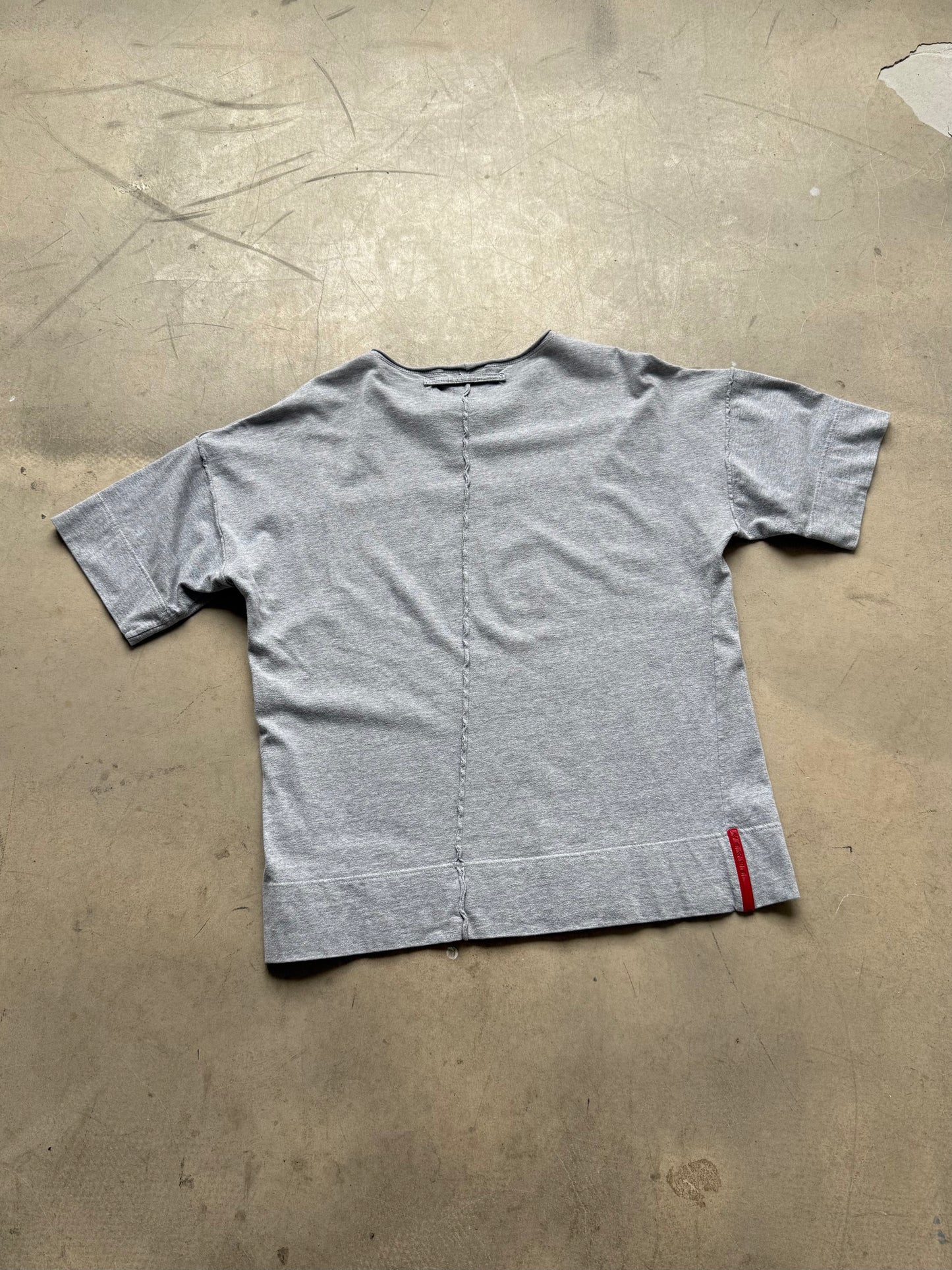 Prada Sport Panelled Jersey Tshirt