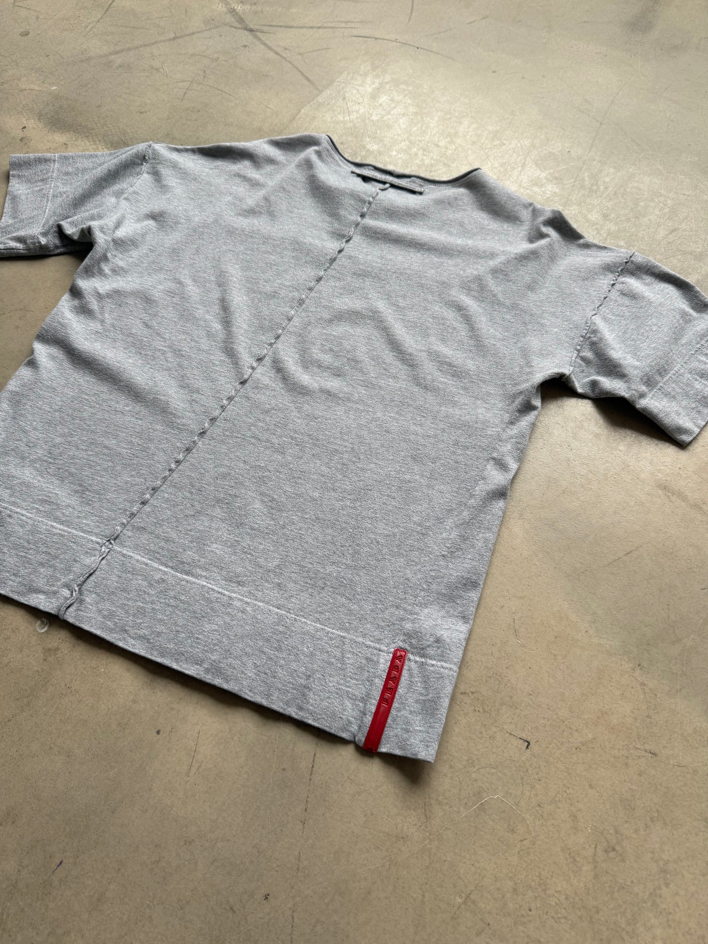 Prada Sport Panelled Jersey Tshirt