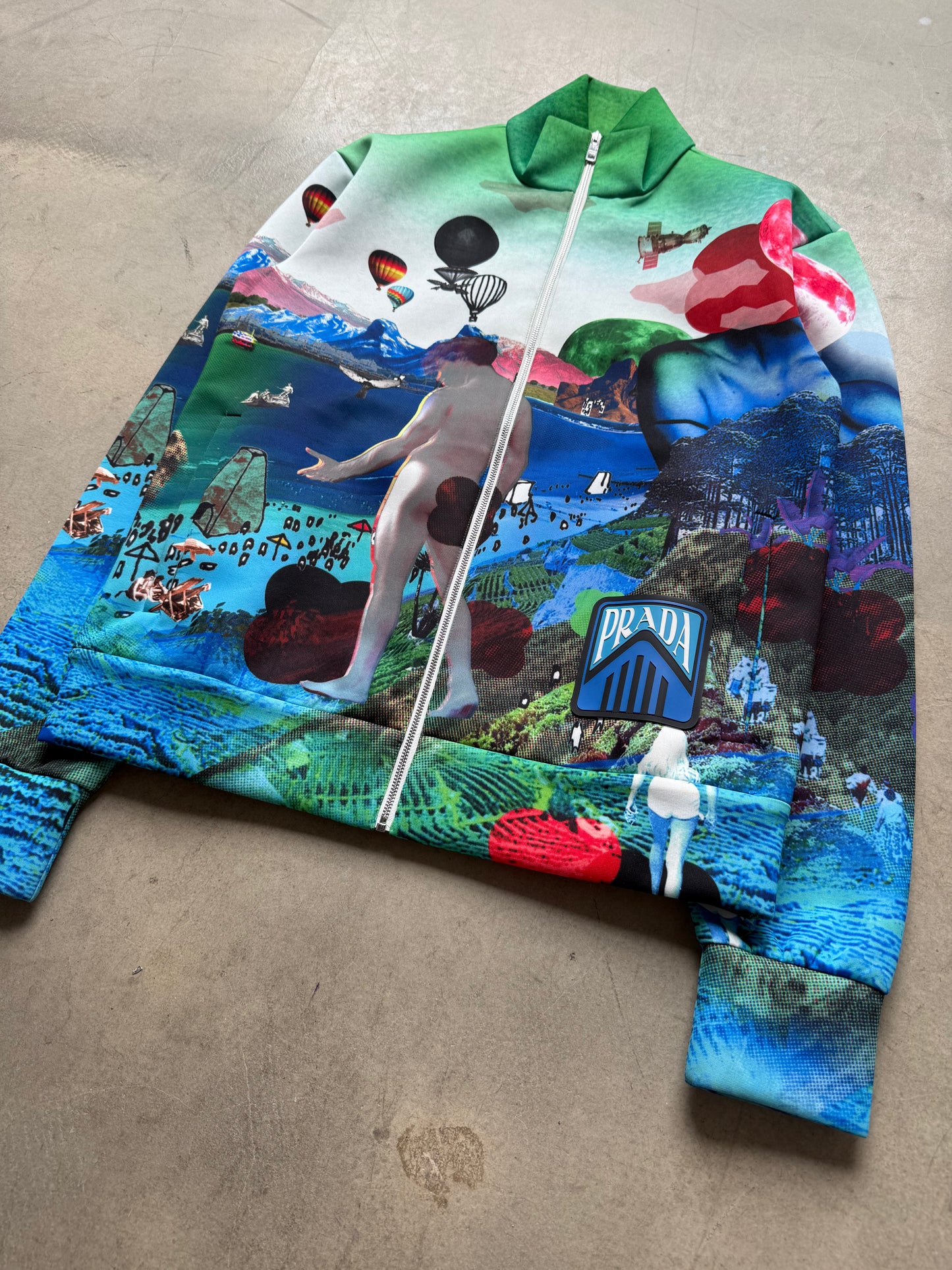 SS 19 Prada Psychedelic Tracktop