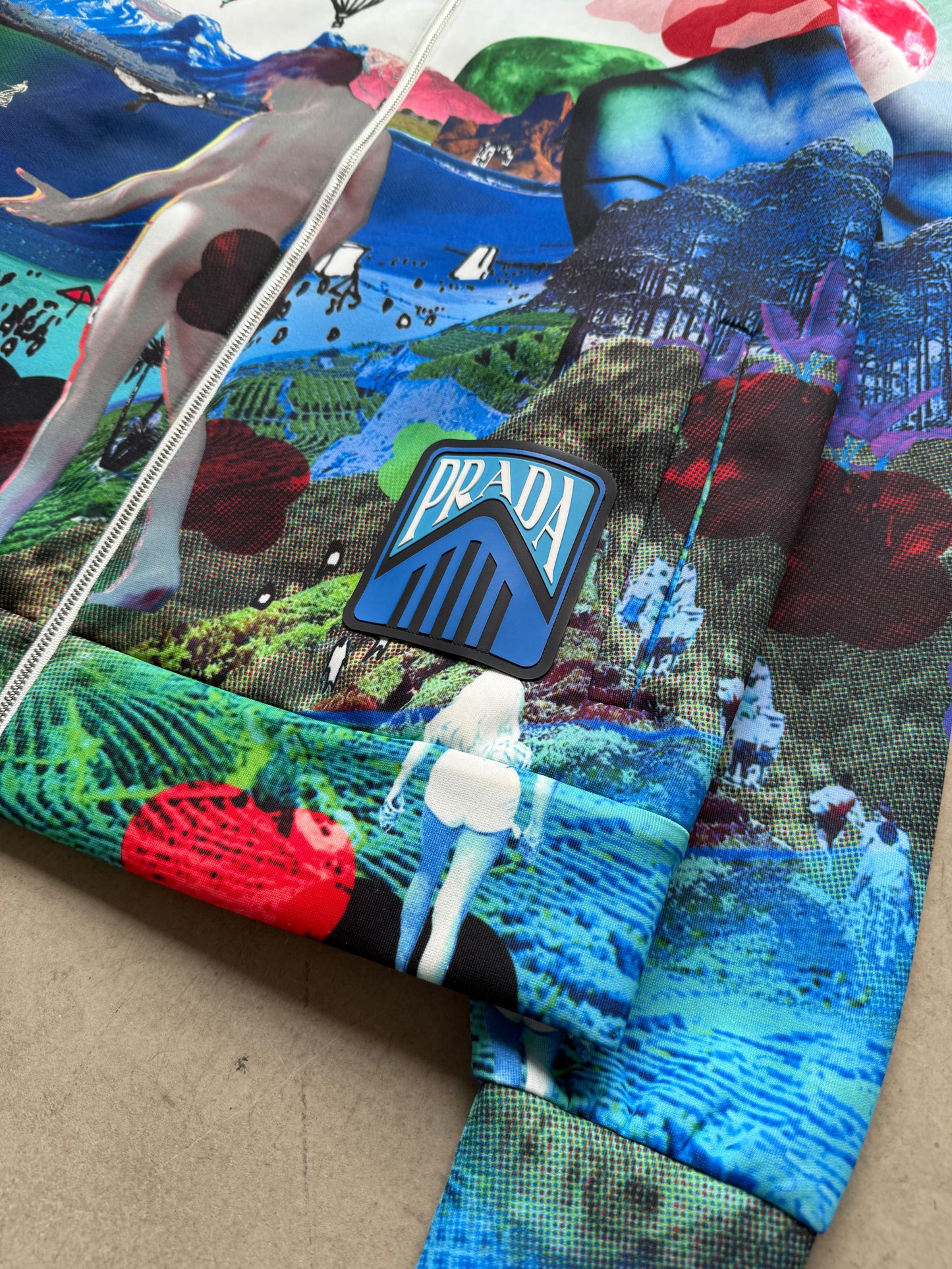 SS 19 Prada Psychedelic Tracktop