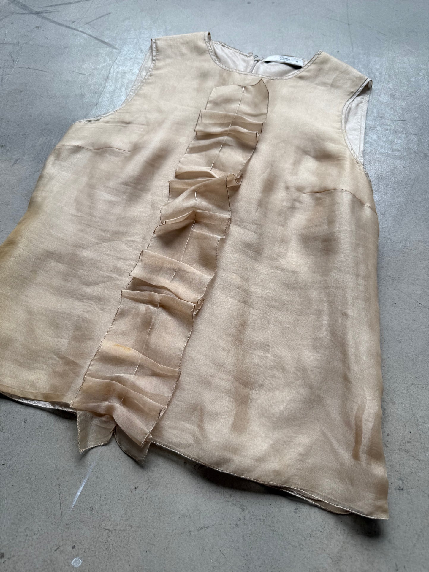 SS 02 Prada Silk Vest
