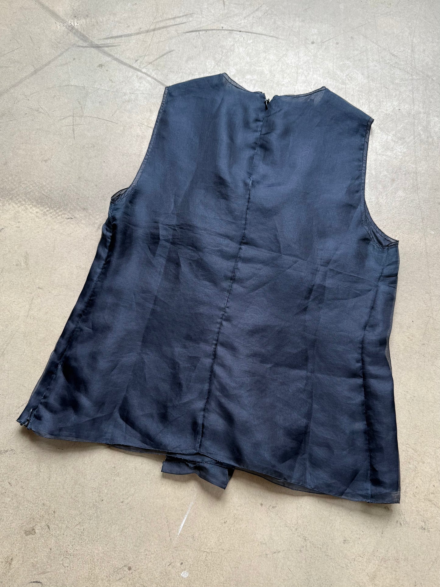 SS 02 Prada Silk Vest