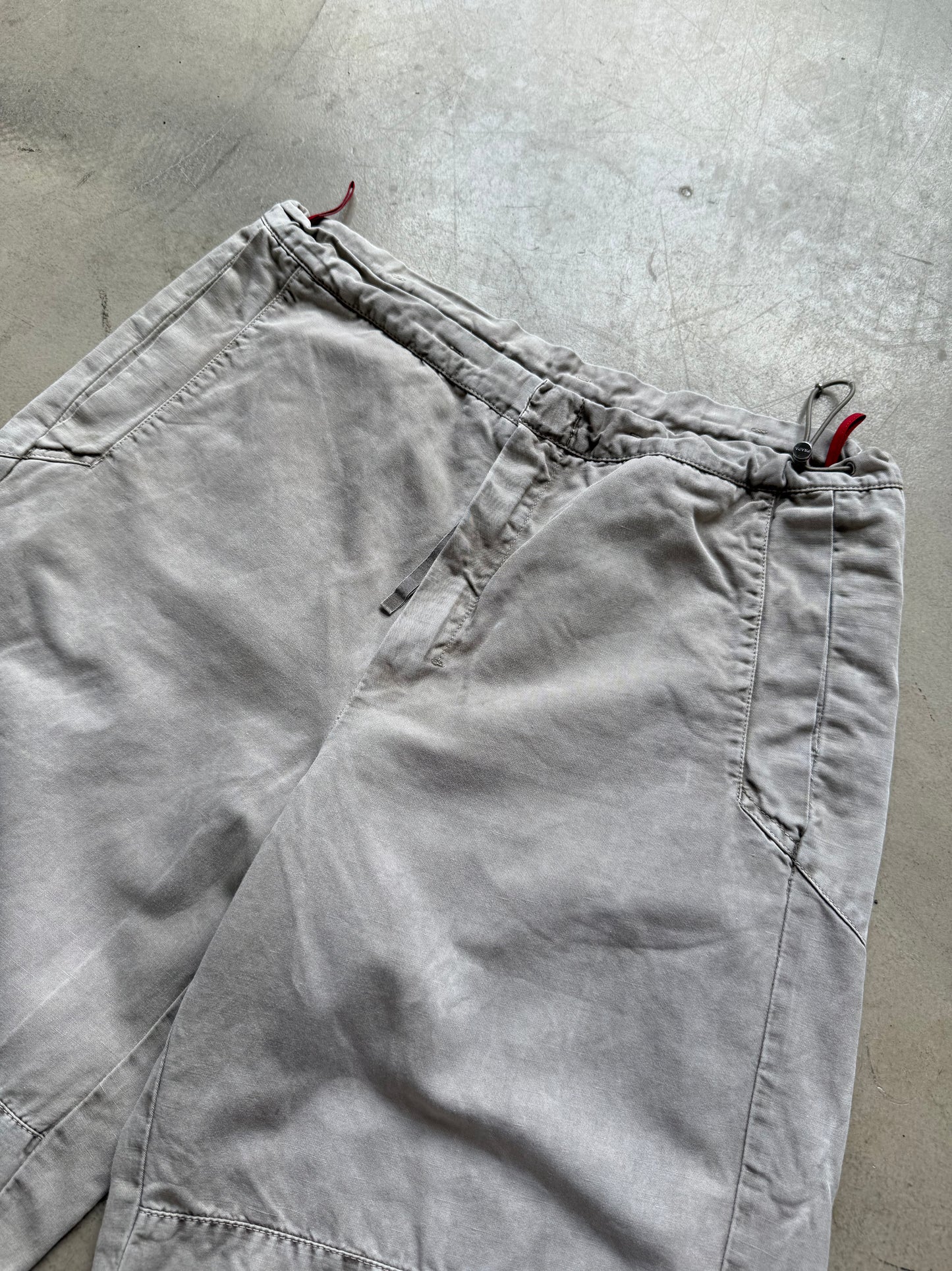 Prada Sport Linen Shorts