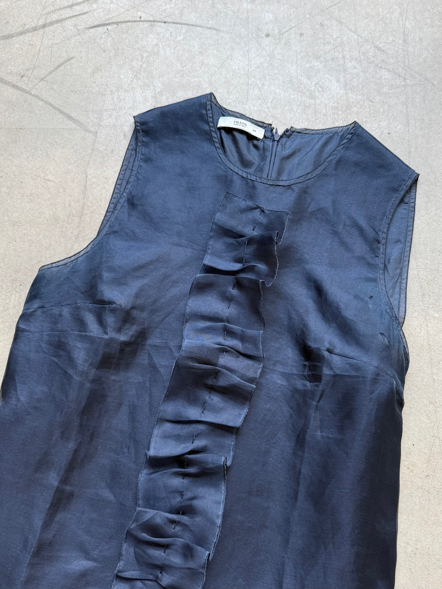 SS 02 Prada Silk Vest