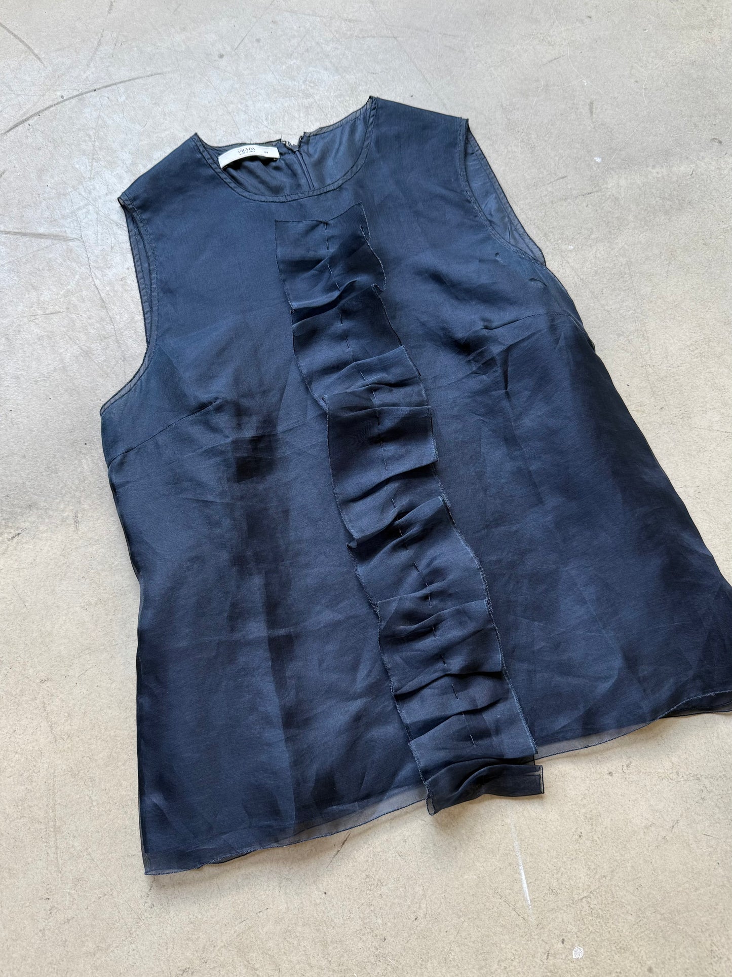 SS 02 Prada Silk Vest