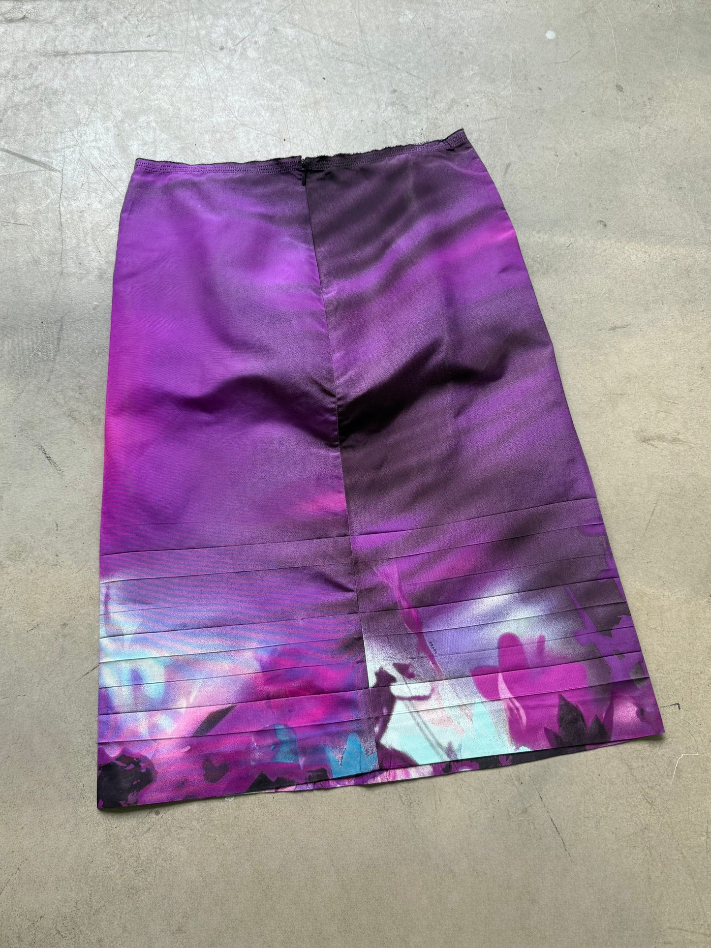 FW 04 Prada Silk Skirt