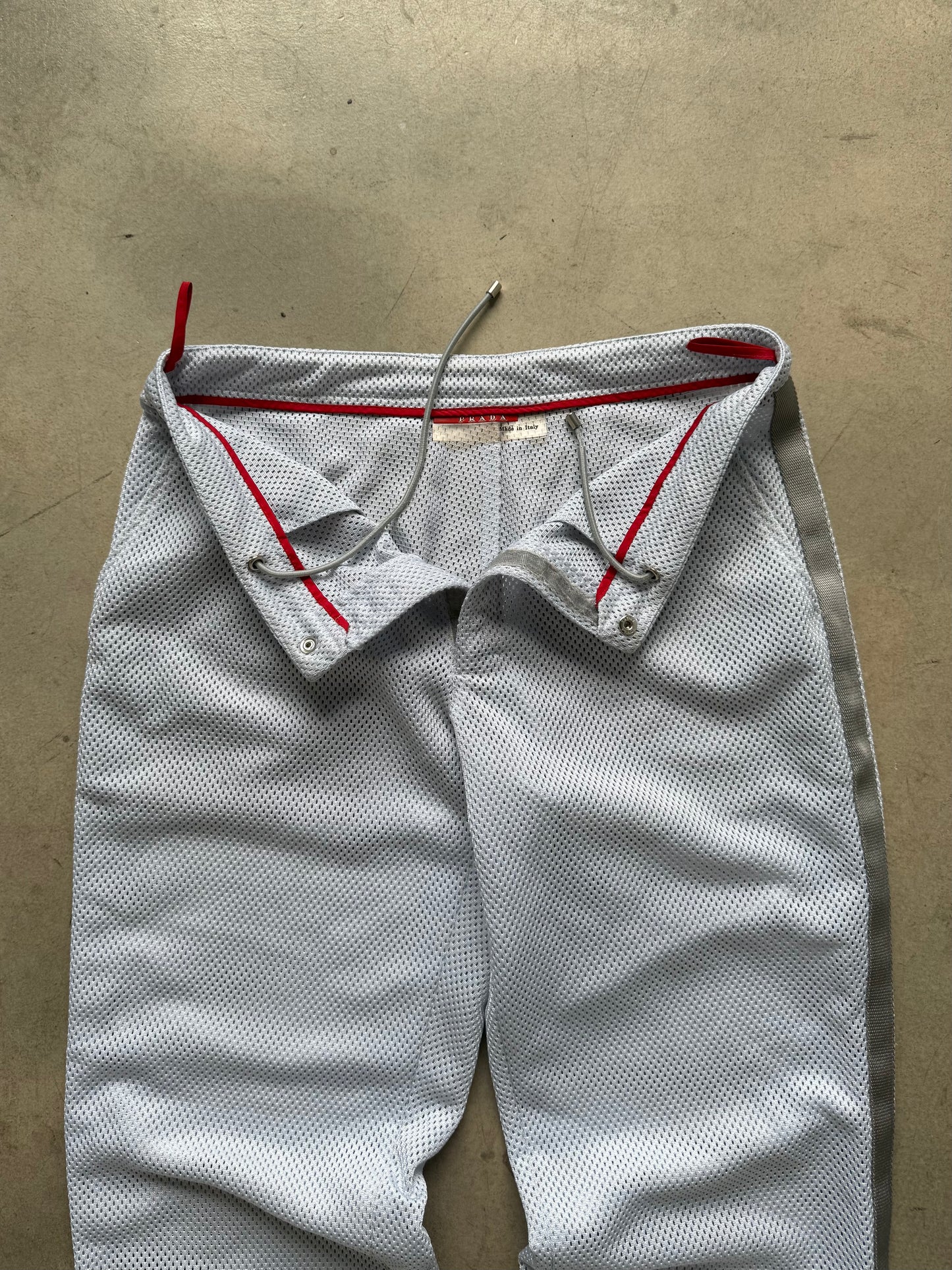 SS 00 Prada Sport Mesh Trousers