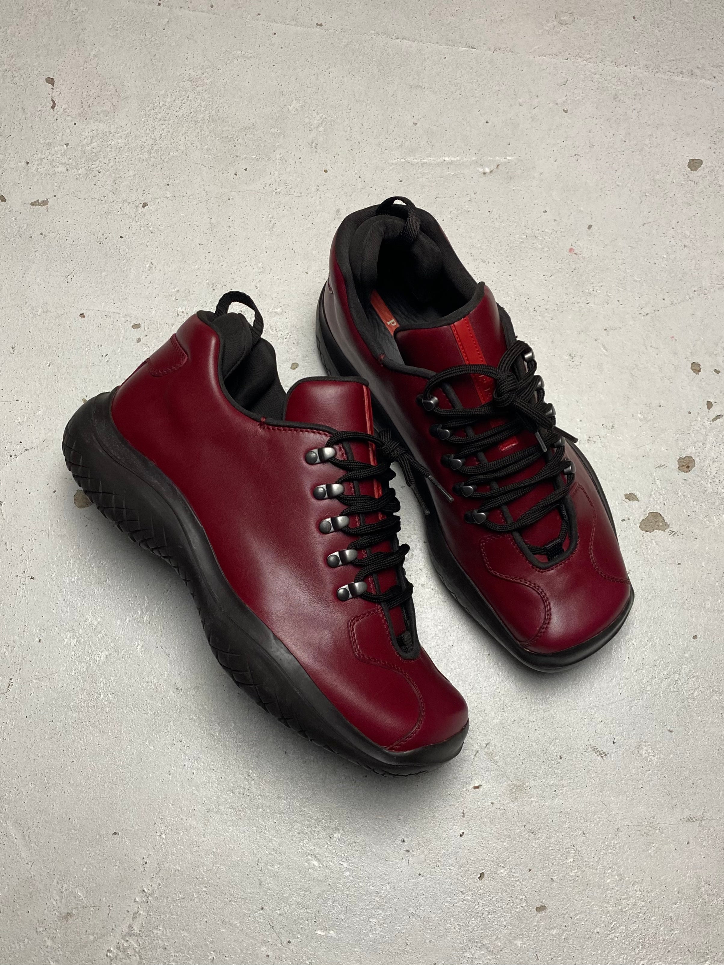 FW 99 Prada Sport Square Toe Hiking Boots – 100PERCERTI FW 99 Prada Sport Square Toe Hiking Boots – 100PERCERTI