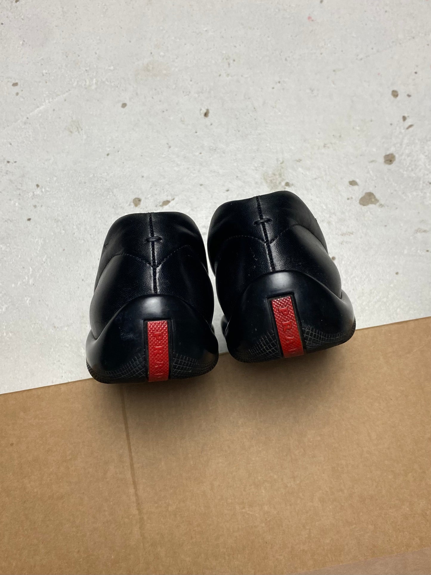 Prada Sport Leather Loafers