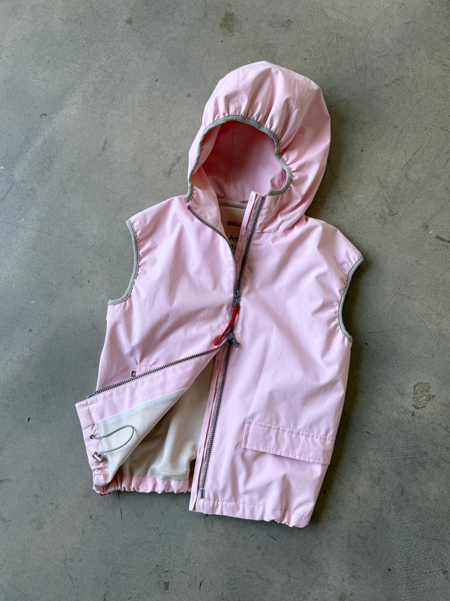 SS 00 Prada Sport Asymmetrical Pocket Vest