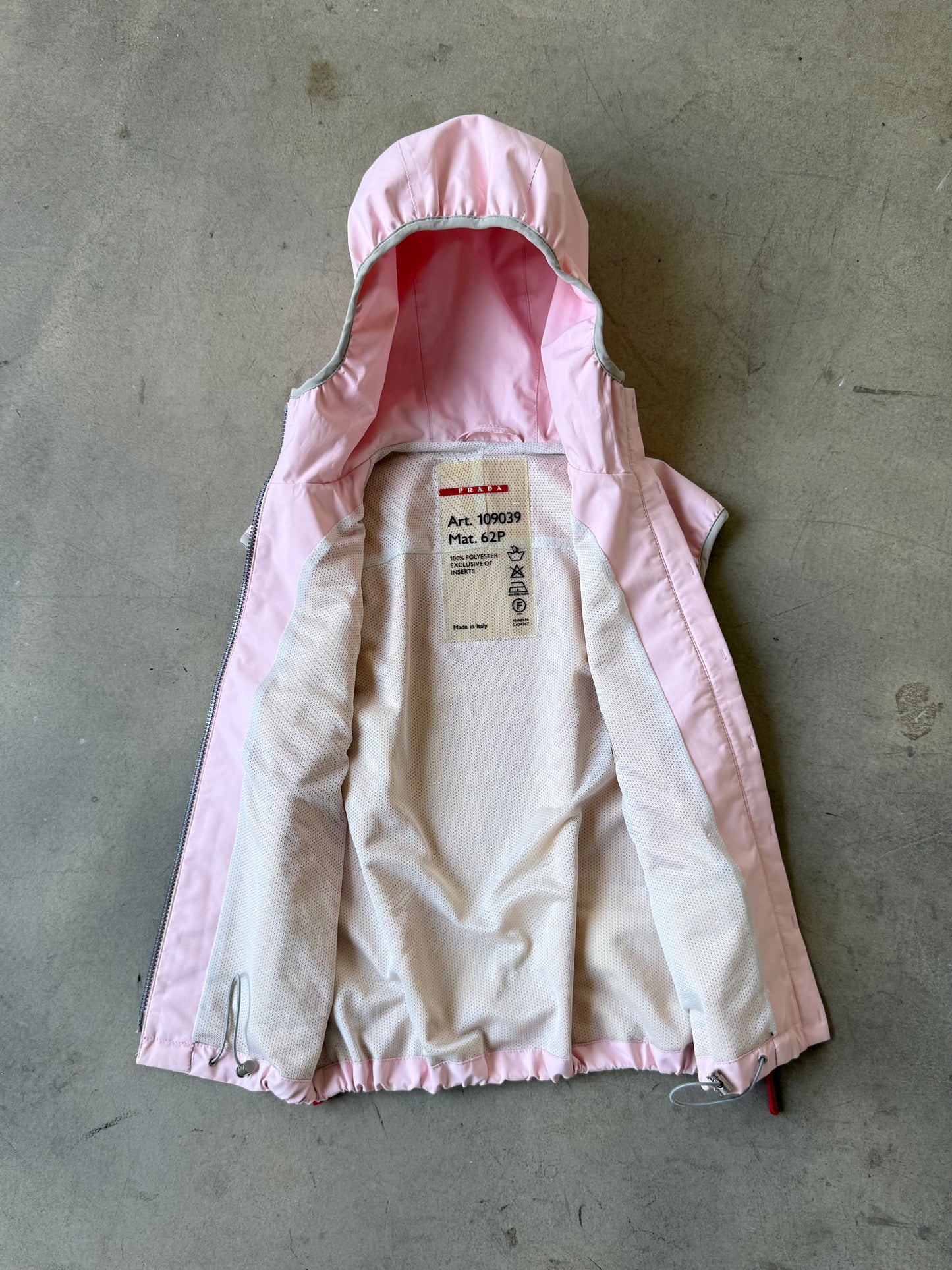 SS 00 Prada Sport Asymmetrical Pocket Vest