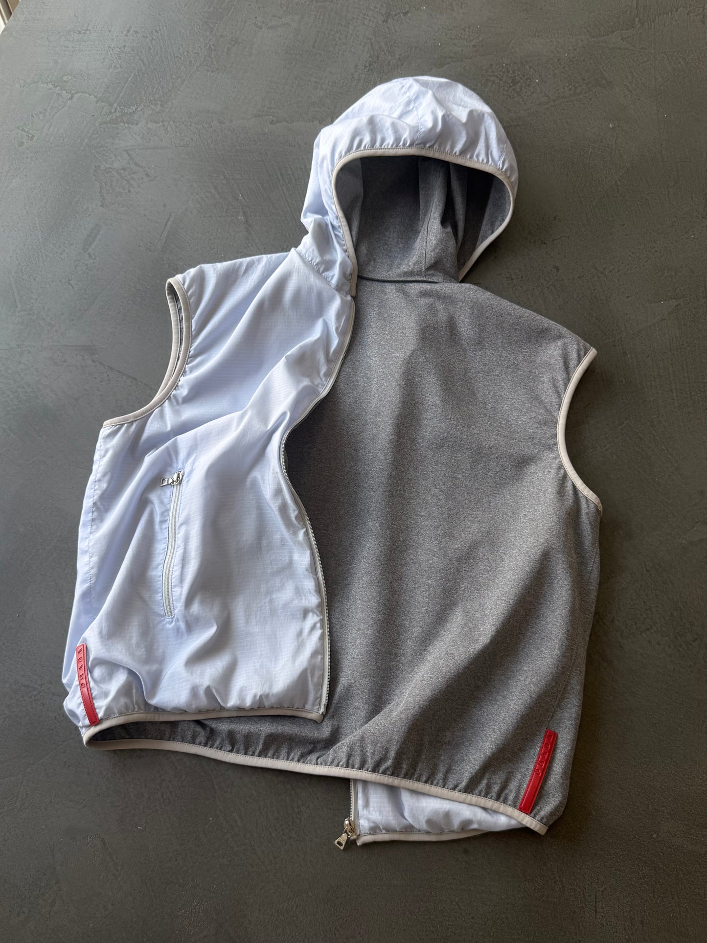 SS 00 Prada Sport Reversible Vest