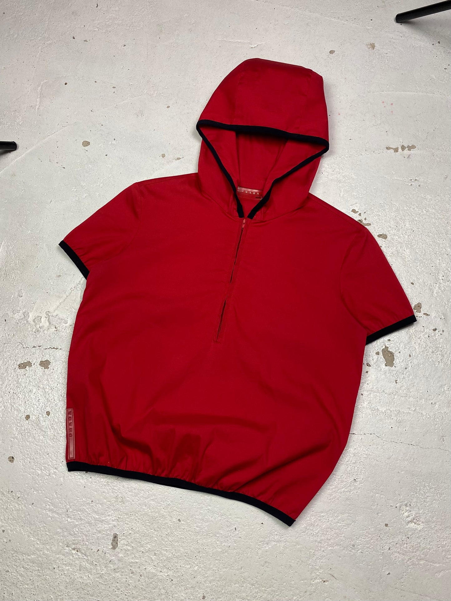 SS 99 Prada Sport Hooded Top
