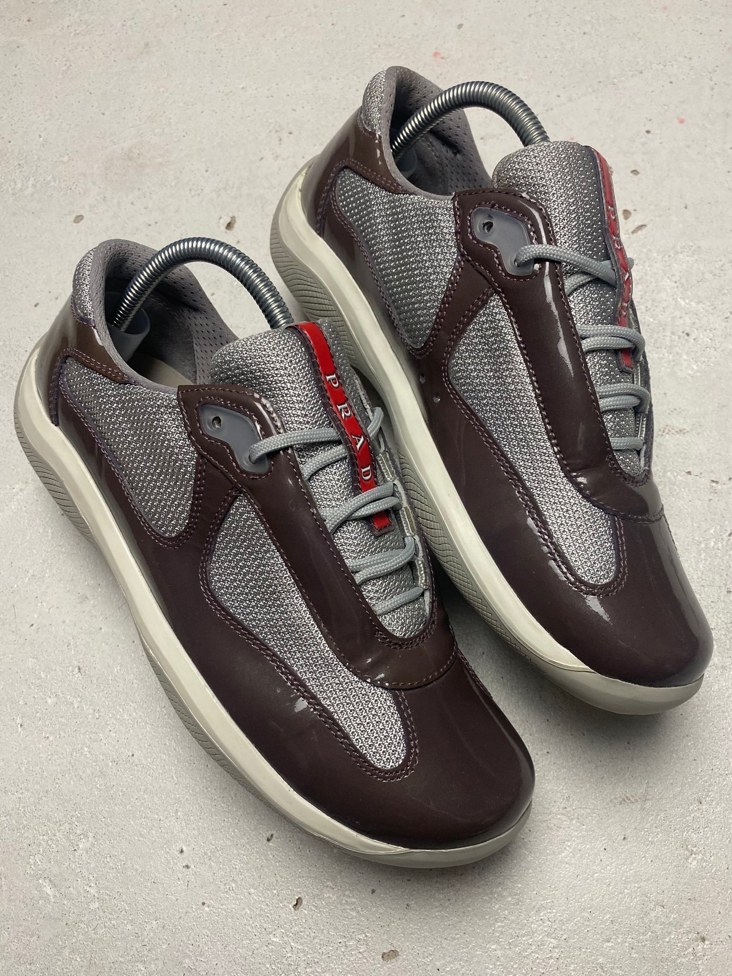 2008 Prada Americas Cup Patent Trainers