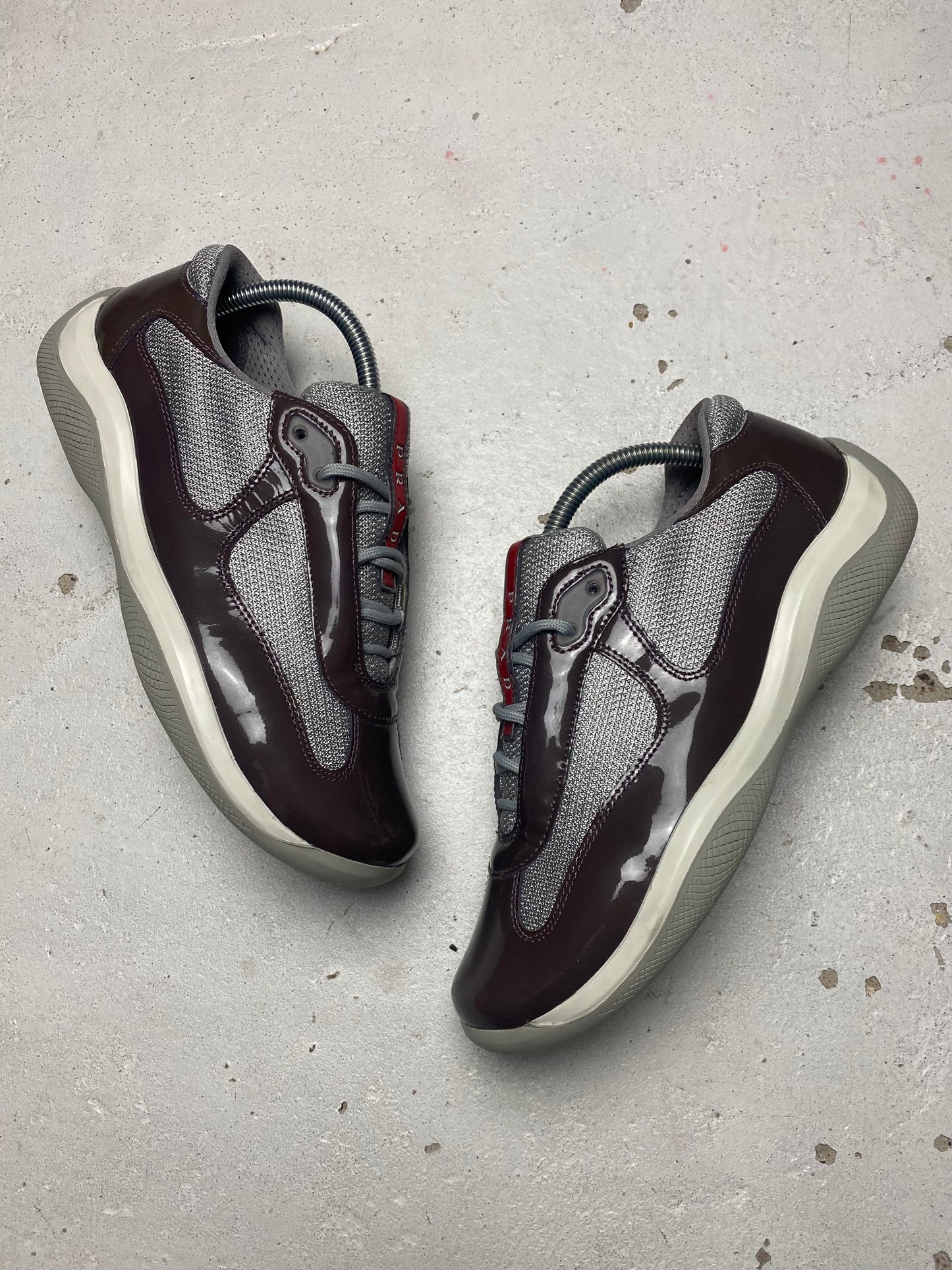 2008 Prada Americas Cup Patent Trainers