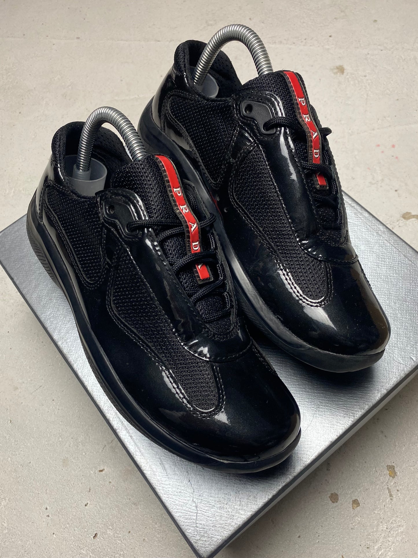 2010 Prada Americas Cup Patent Trainers